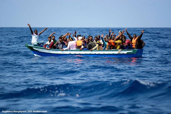 migrants vaixell a la deriva costa Líbia - acn