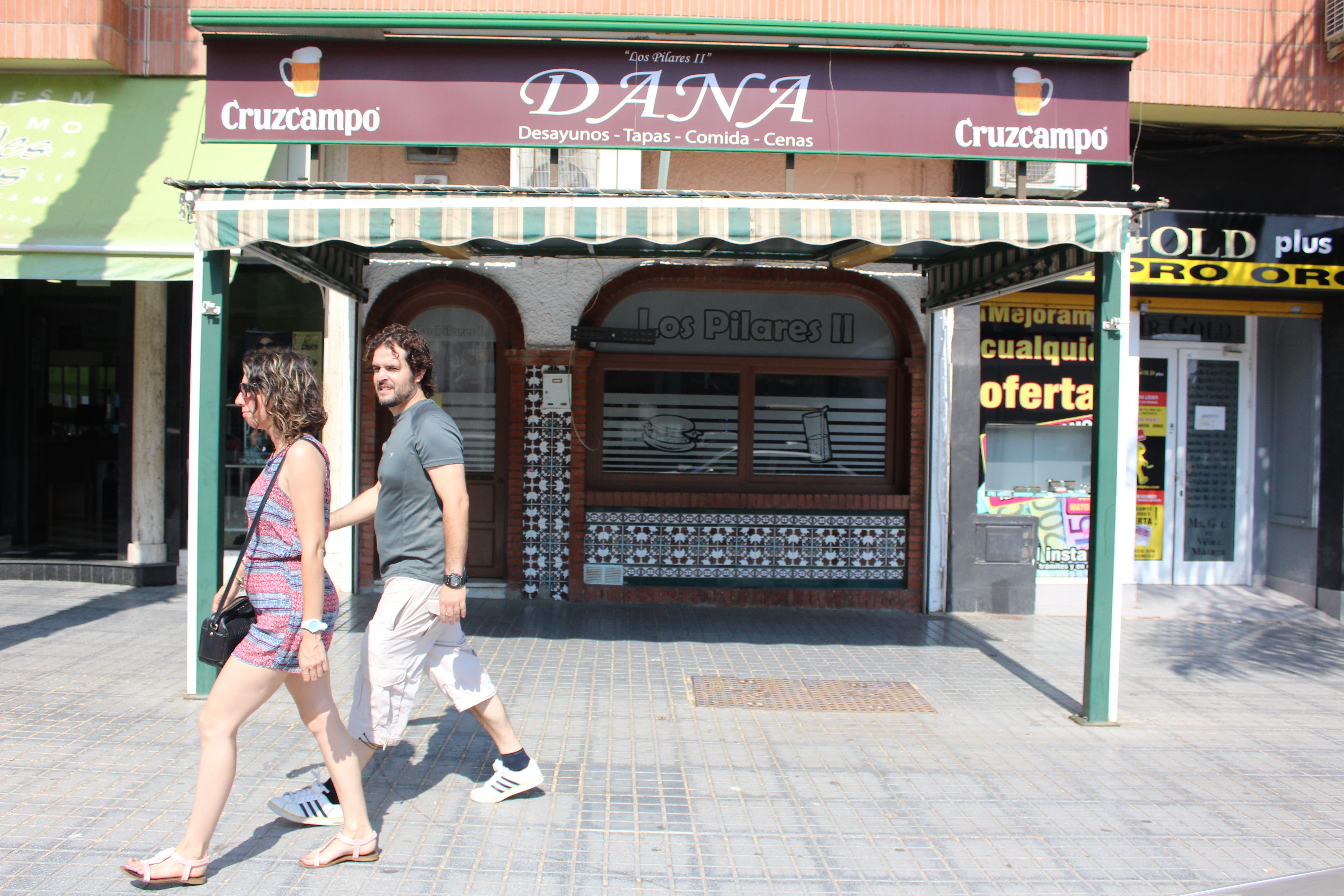 Dana desaparecida Malaga Bar