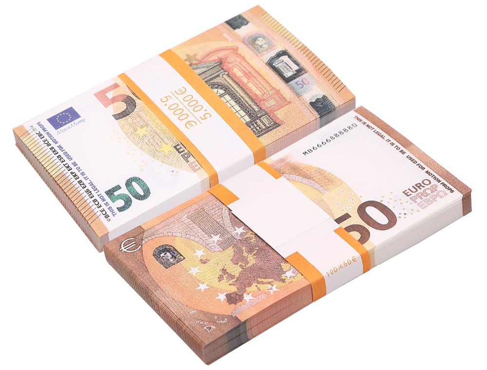 euros falsos 50