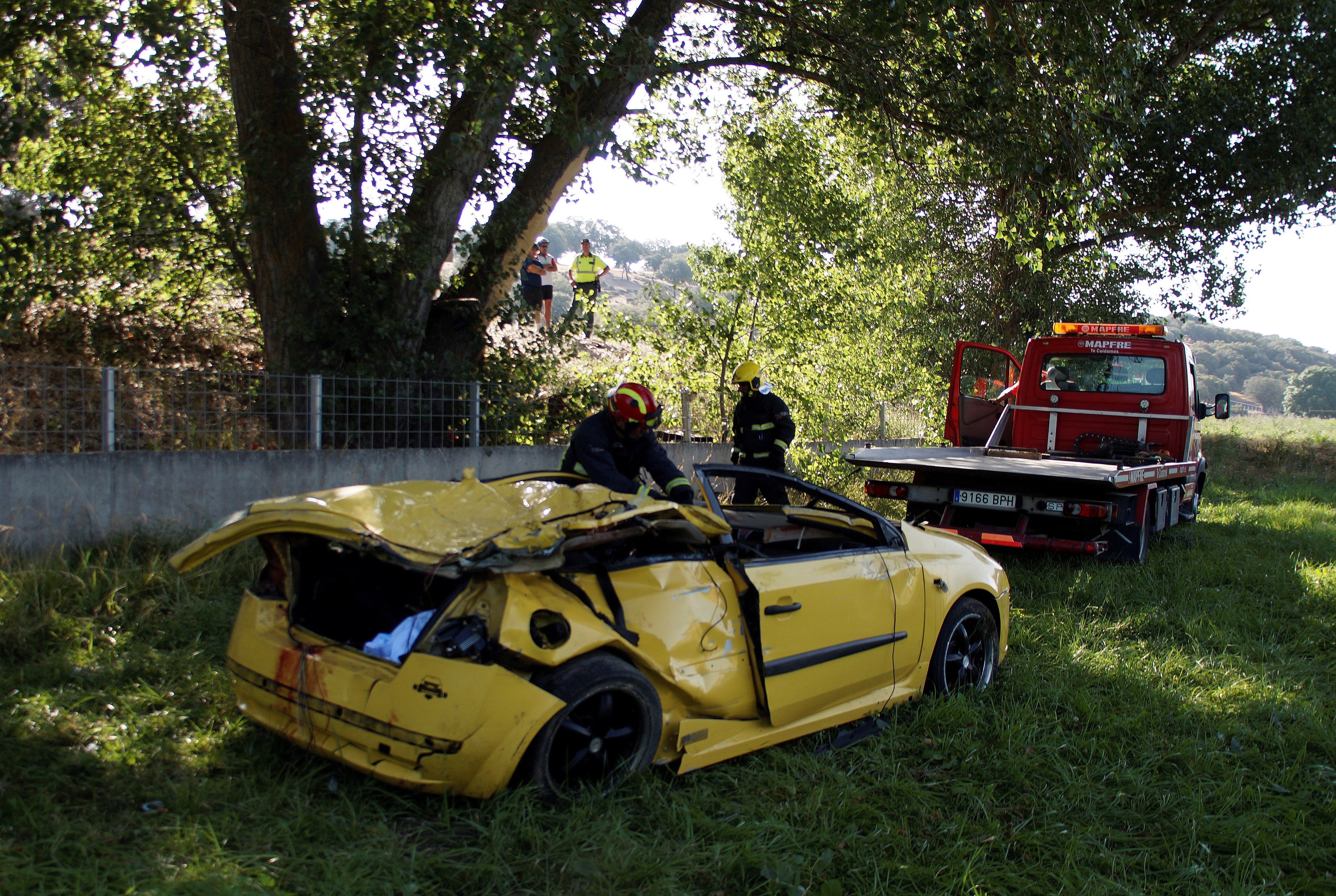 accidente coche Salamanca