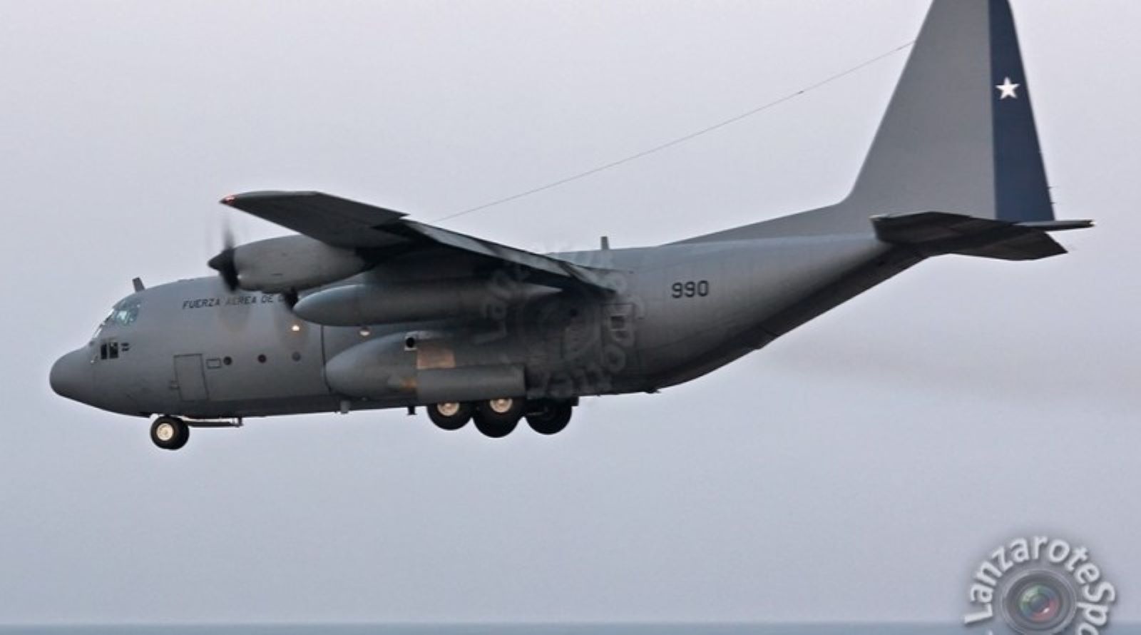 Hercules C-130 de la Fuera Aérea Chilena