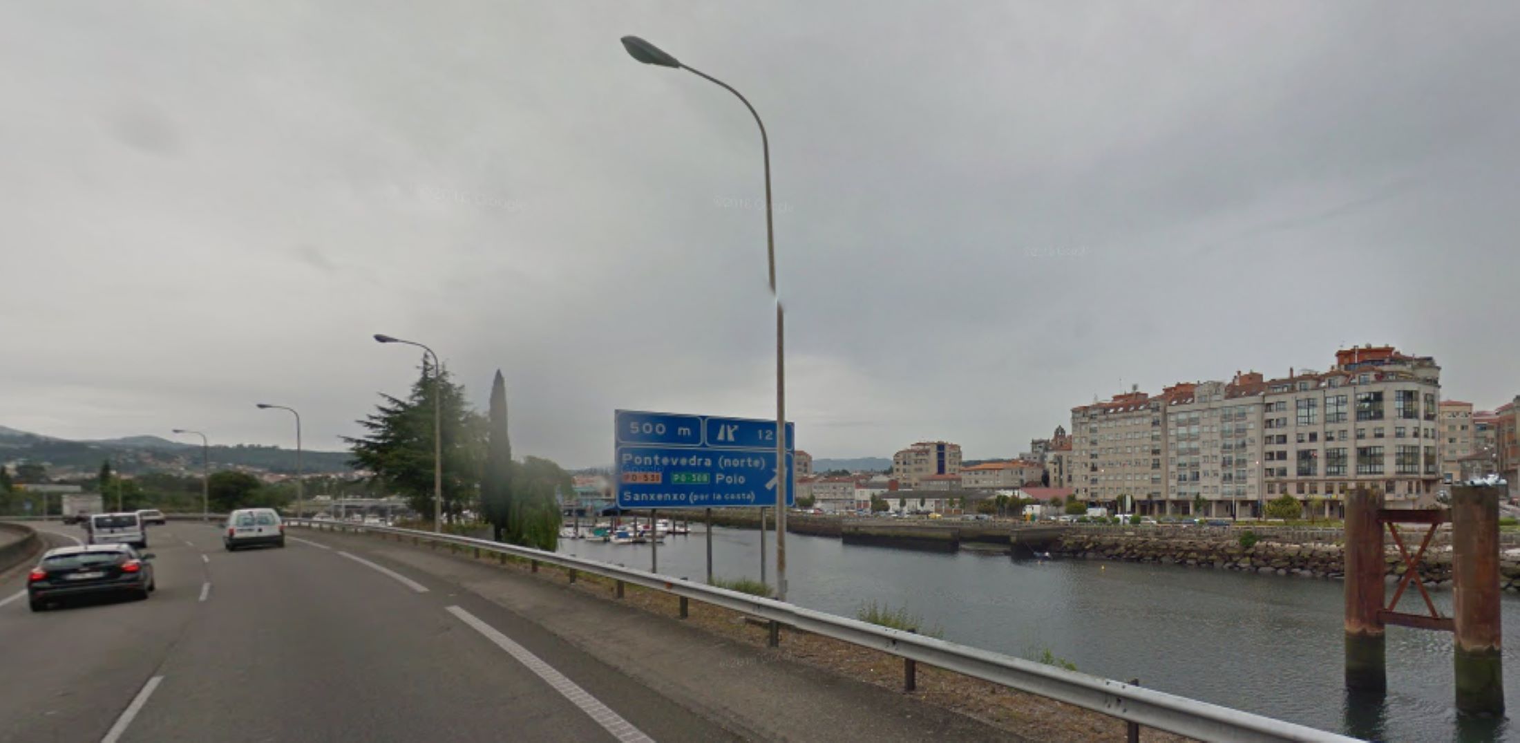 AP-9 Pontevedra / Google Maps