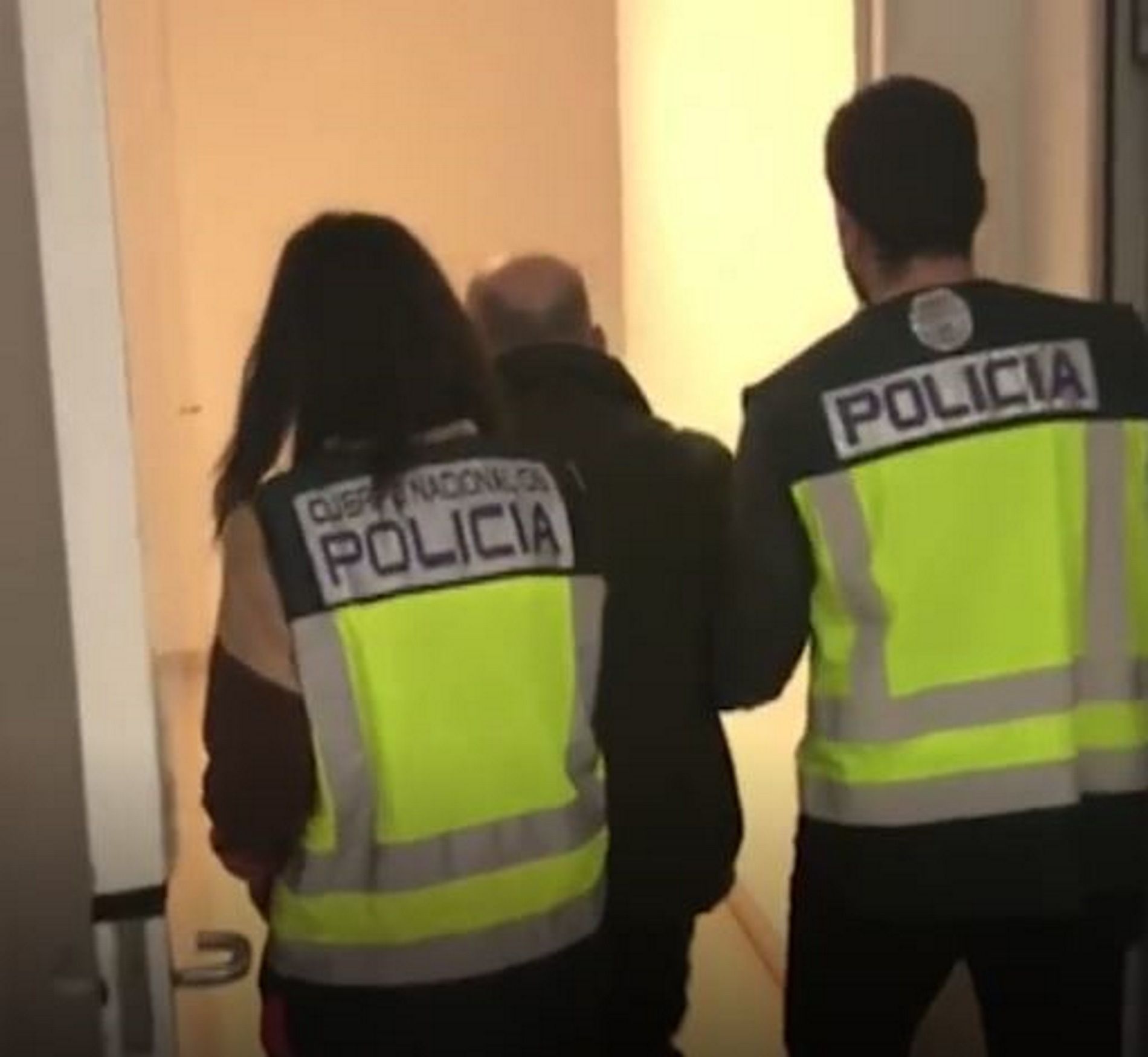 Captura de pantalla de la detención / Policía Nacional
