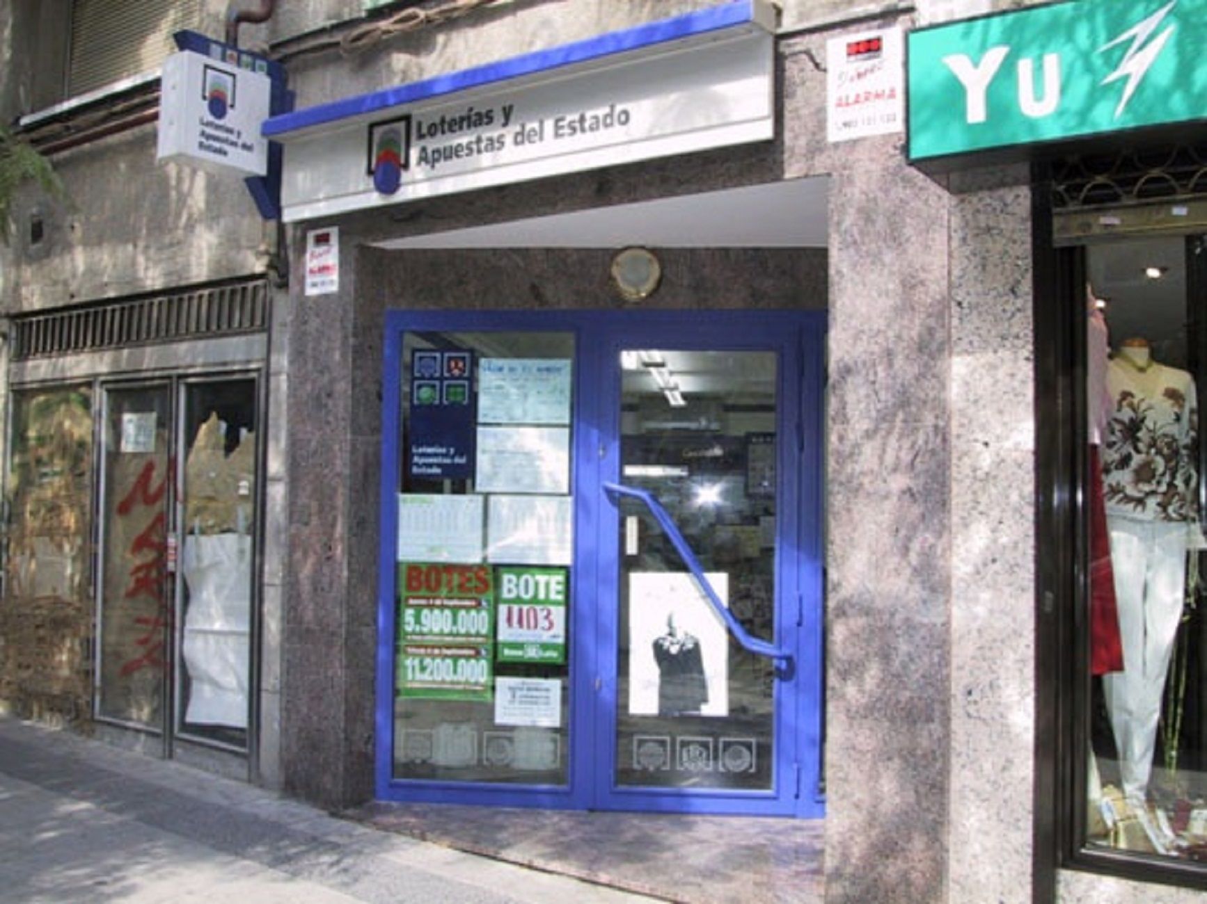 Administración de loterías número 345 de Madrid / Foto: Loterías y Apuestas del Estado