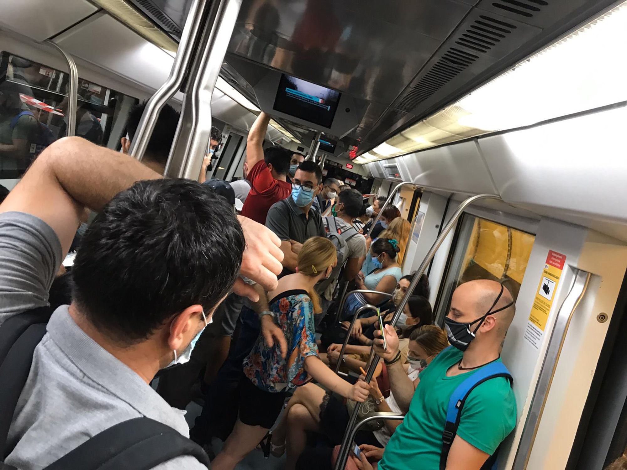 Metro de Barcelona (8 de juliol de 2020)