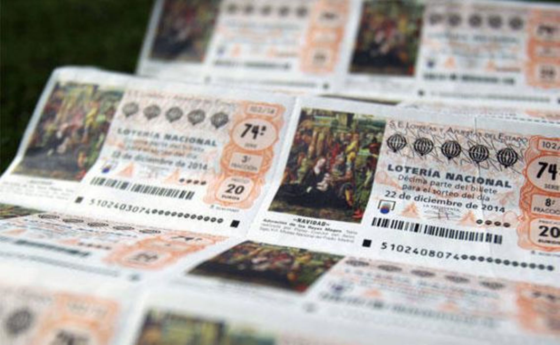 Décimos lotería / Lotería Nacional