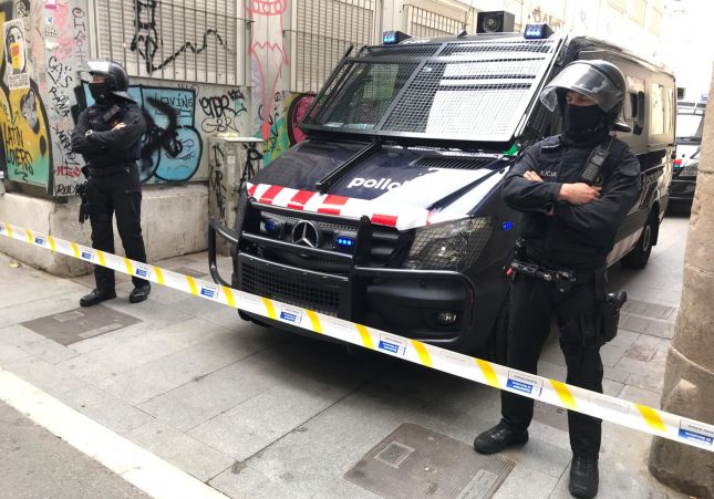 mossos operacio droga barcelona GRS mossos operacio droga barcelona GRS
