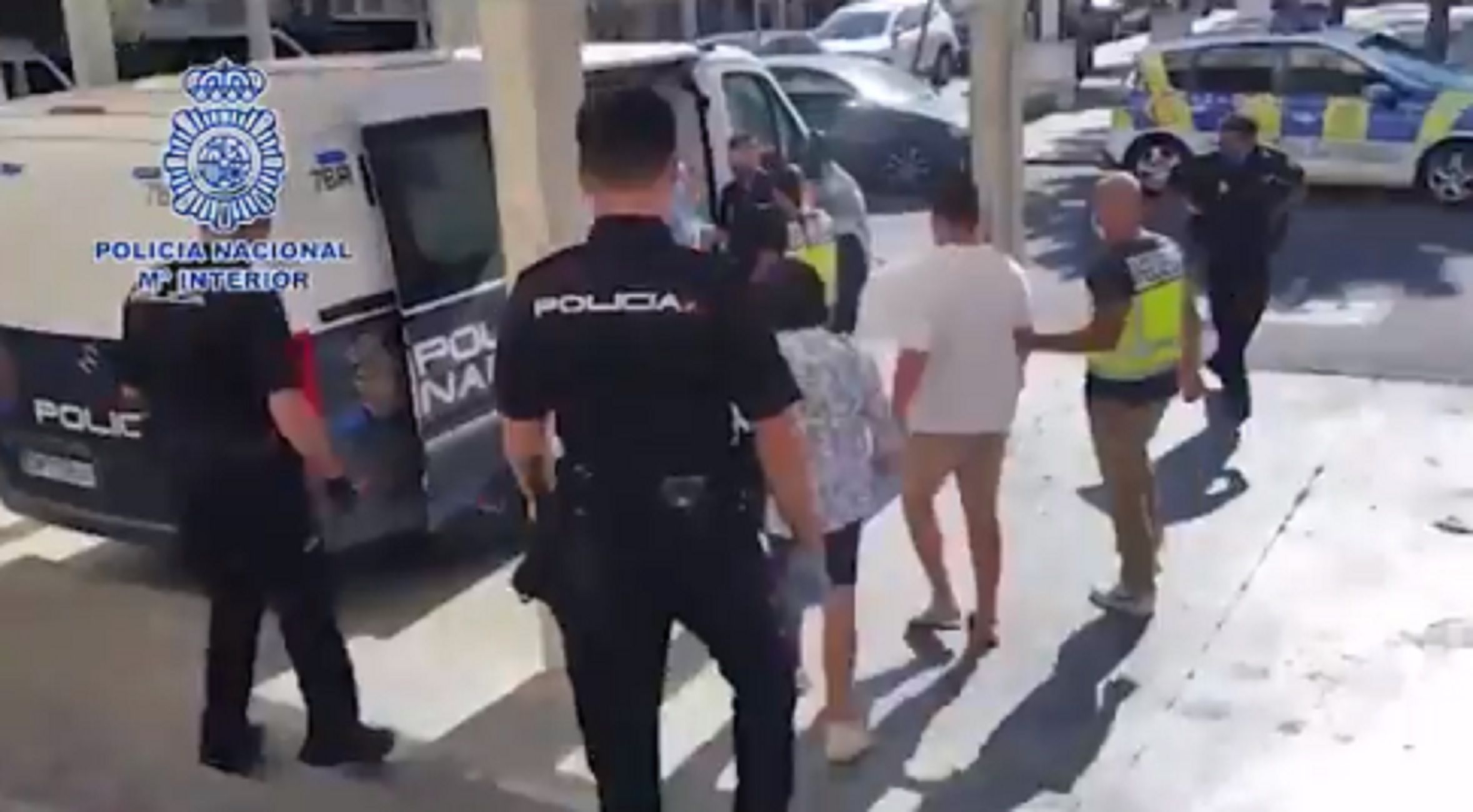 Detención Manada Sevilla / Policía Nacional