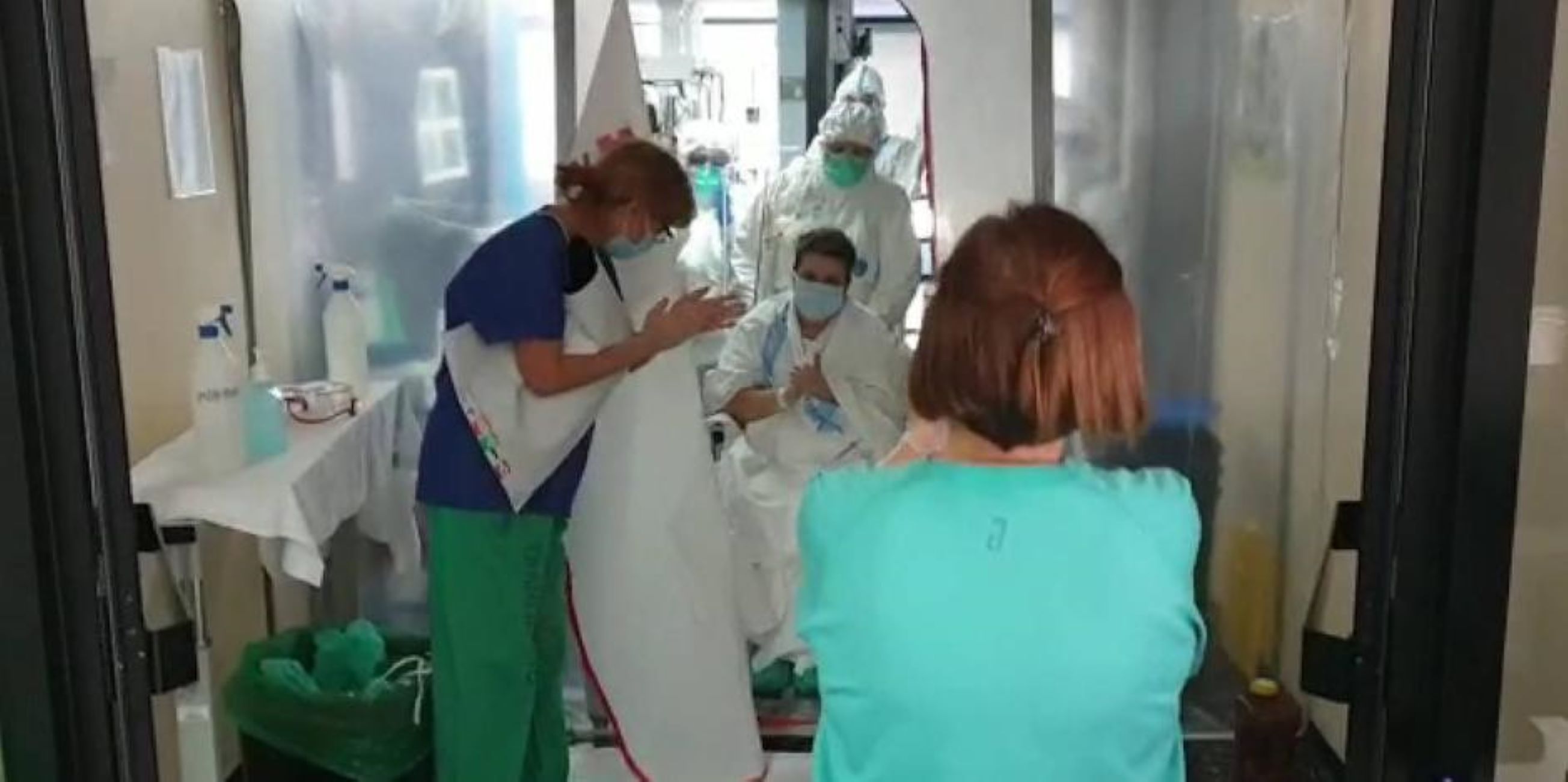 Belén, la enfermera que estuvo 40 días en la UCI en mayo, muere por las secuelas del coronavirus / YouTube_Leonoticias