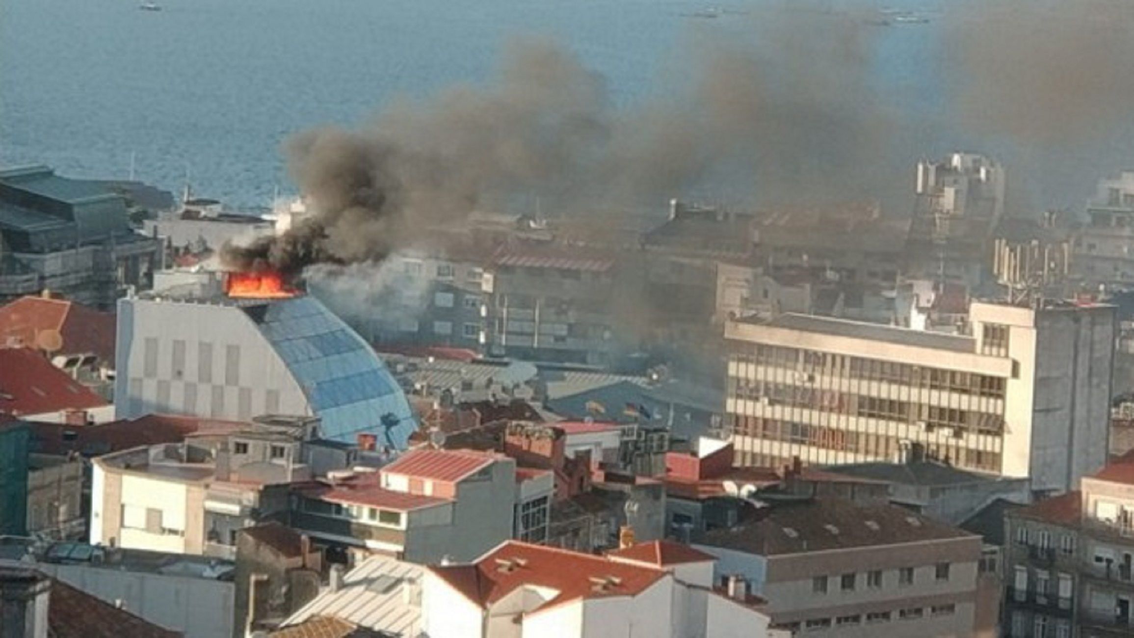 Incendio sede Celta Vigo