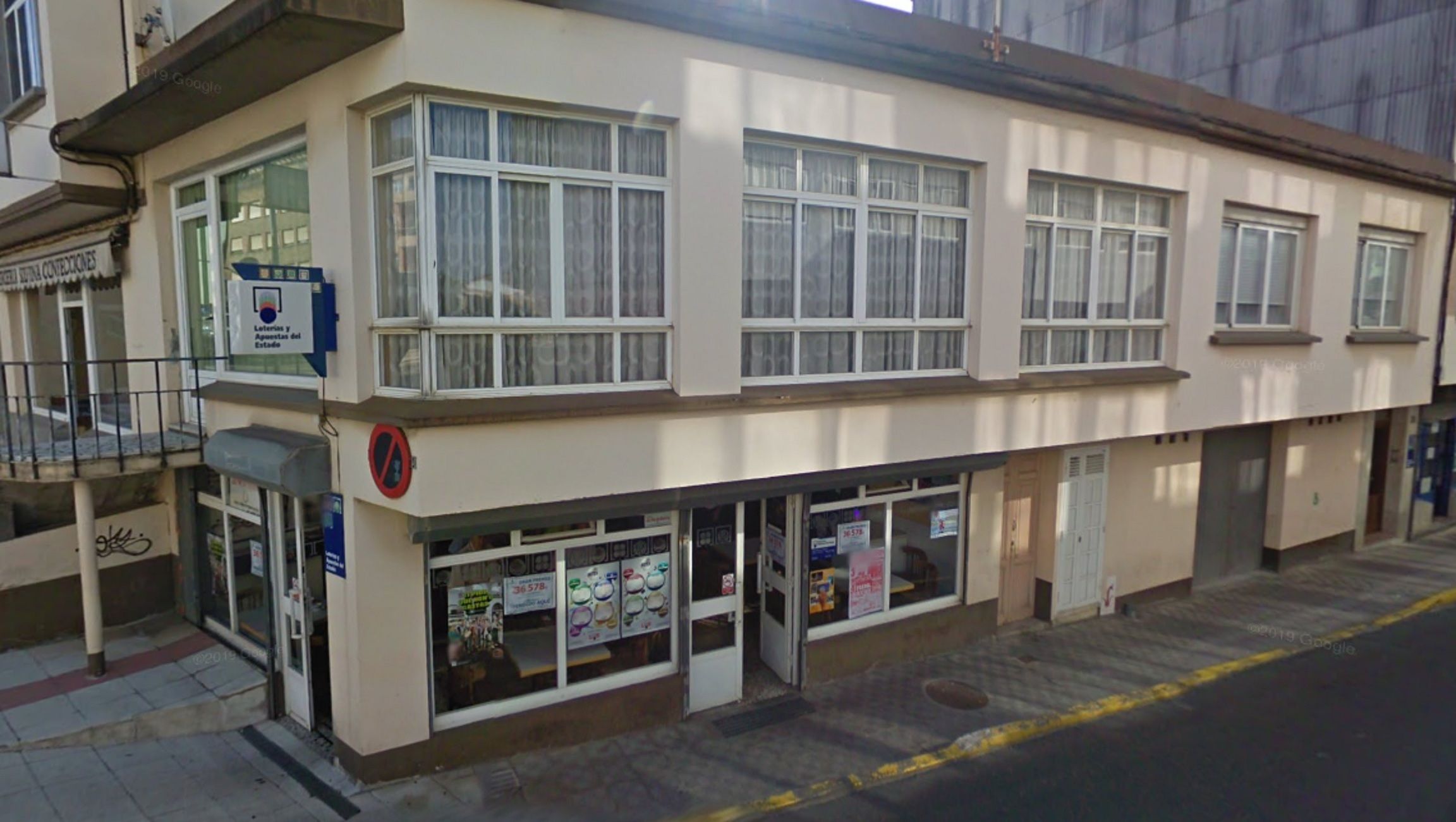 Despacho receptor loterías número 30400 Freixeiro Narón A Coruña / Google Maps
