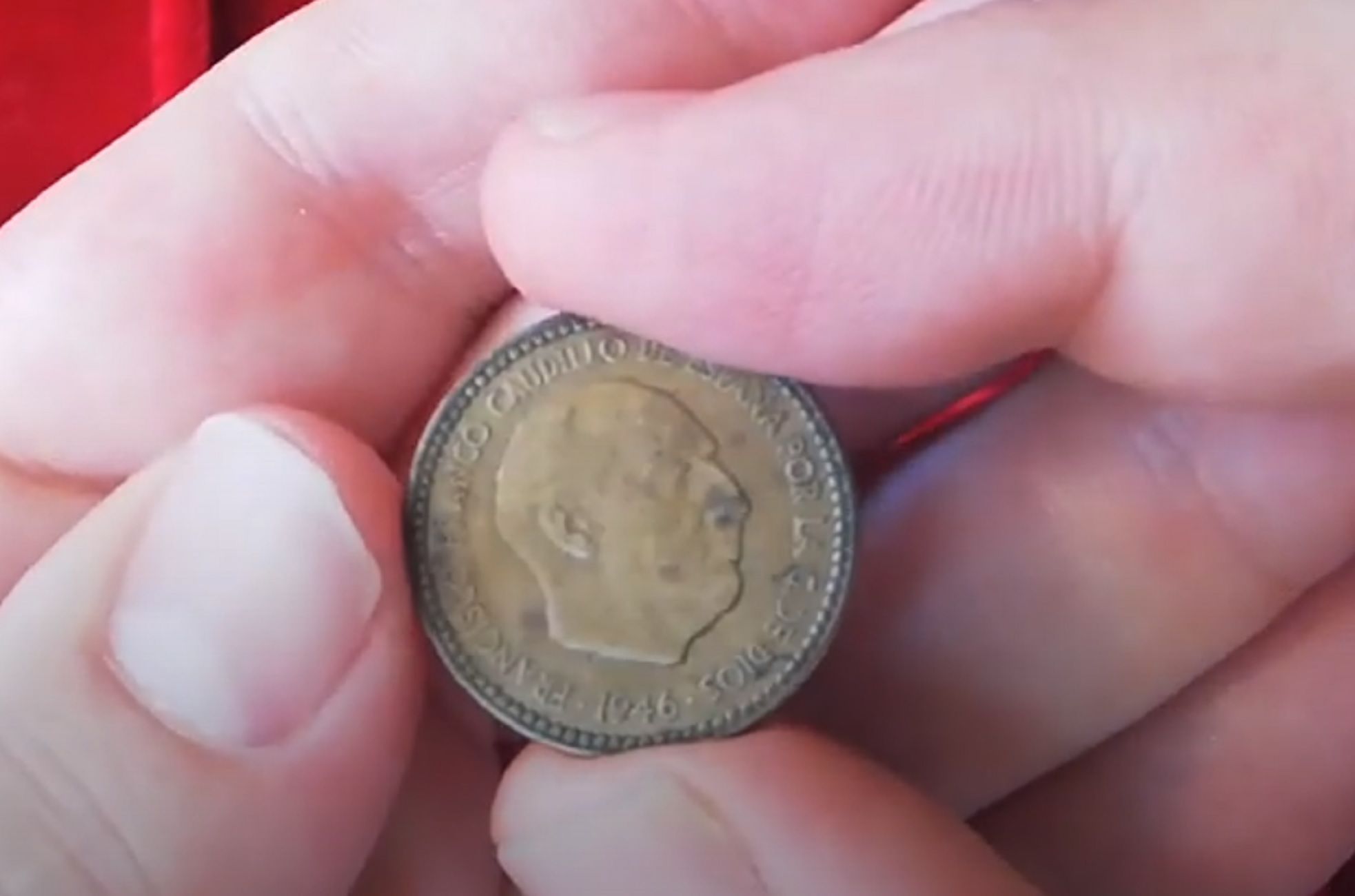 1 peseta del año 1946 / Blog Numismático YouTube