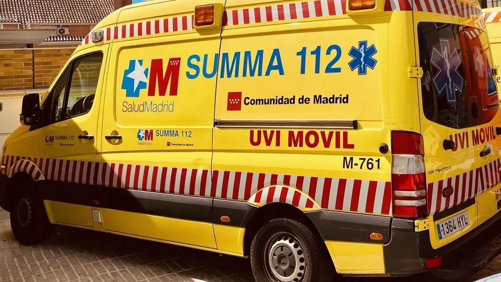 Ambulancia Summa 112 Madrid / Twiter Summa 112