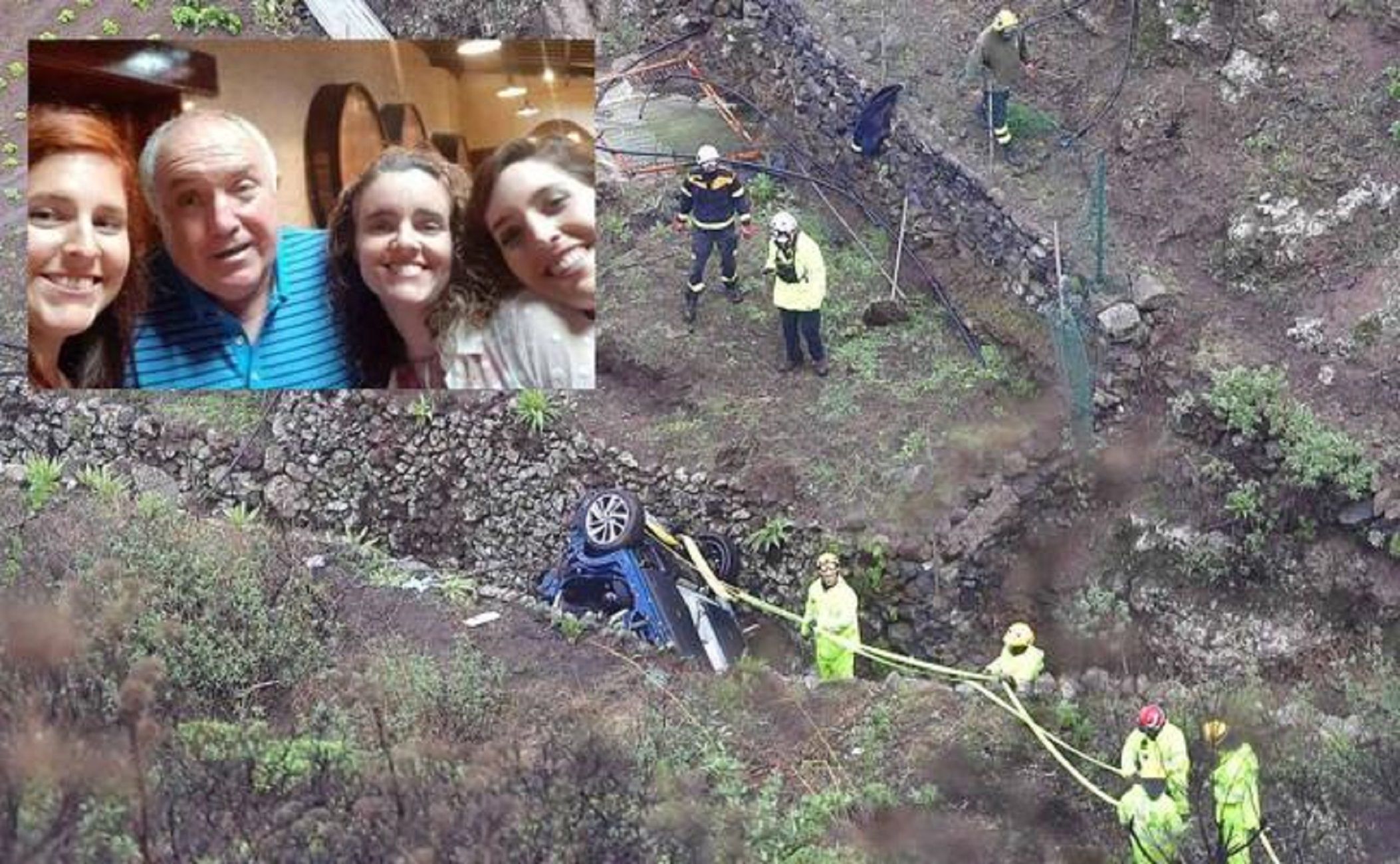 Muere una familia asturiana en un accidente de tráfico en Canarias / Twitter @nONsToP_aStUr