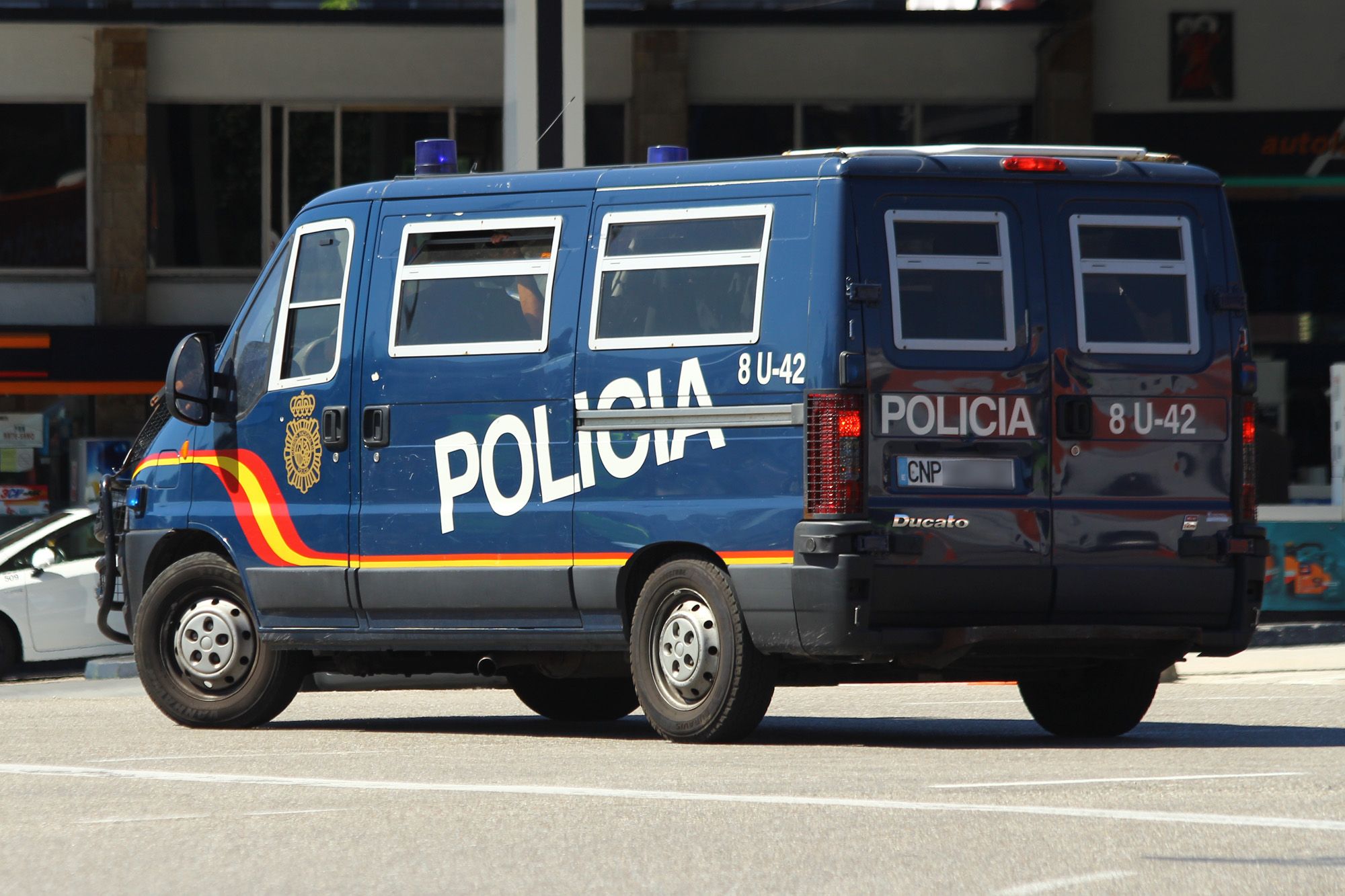 Furgón UIP Policía Nacional / Wikimedia Commons