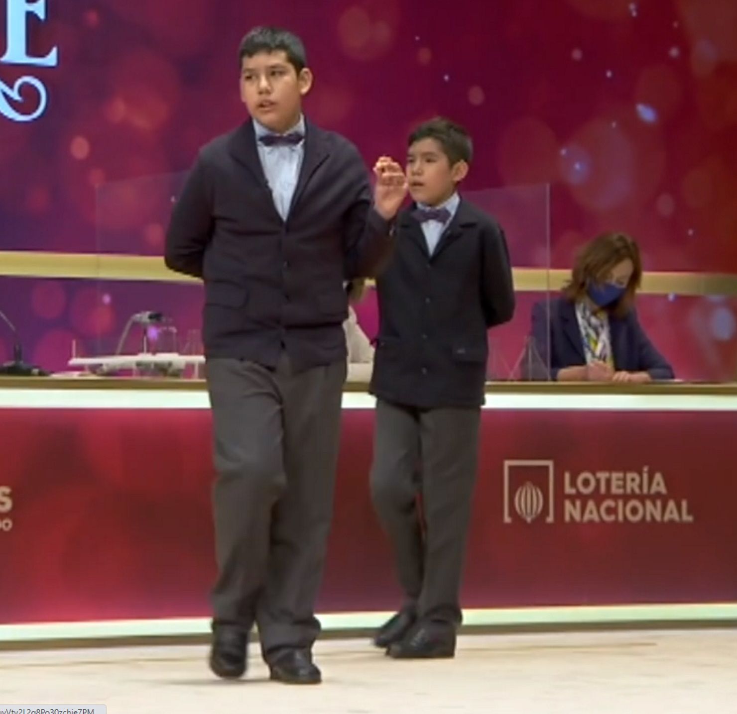 Reacción viral de un niño tras el error de su hermano en el Sorteo / Telecinco