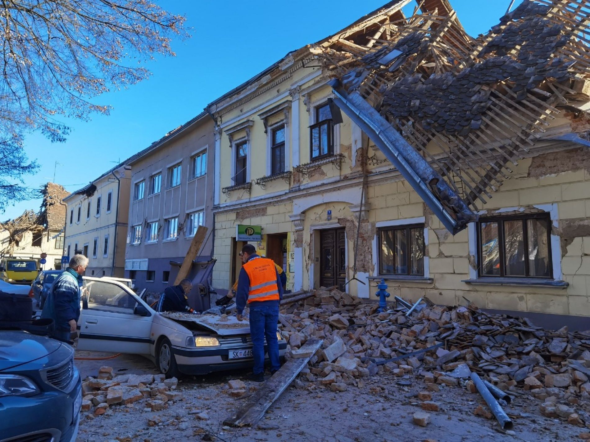 Terremoto Croacia / Twitter EarthQuakesTime