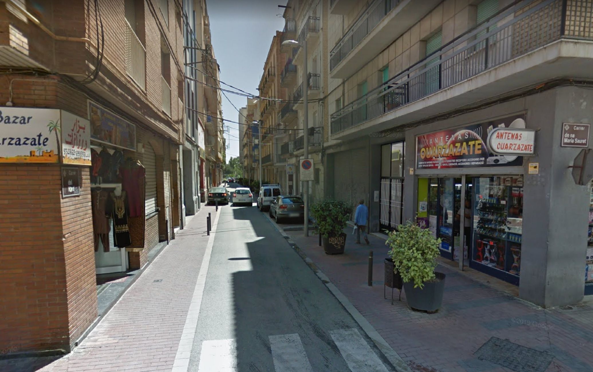 Pelea con heridos en la calle del Nord de Lleida / Google Maps