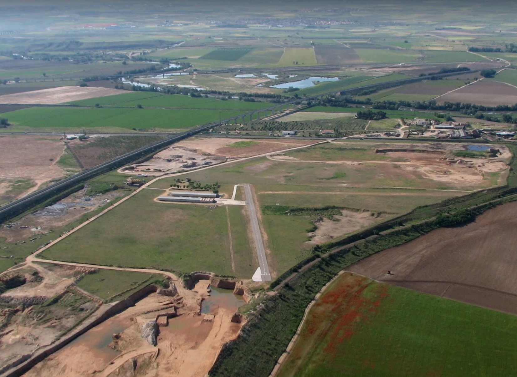 Aeródromo de Algodor / Google Maps