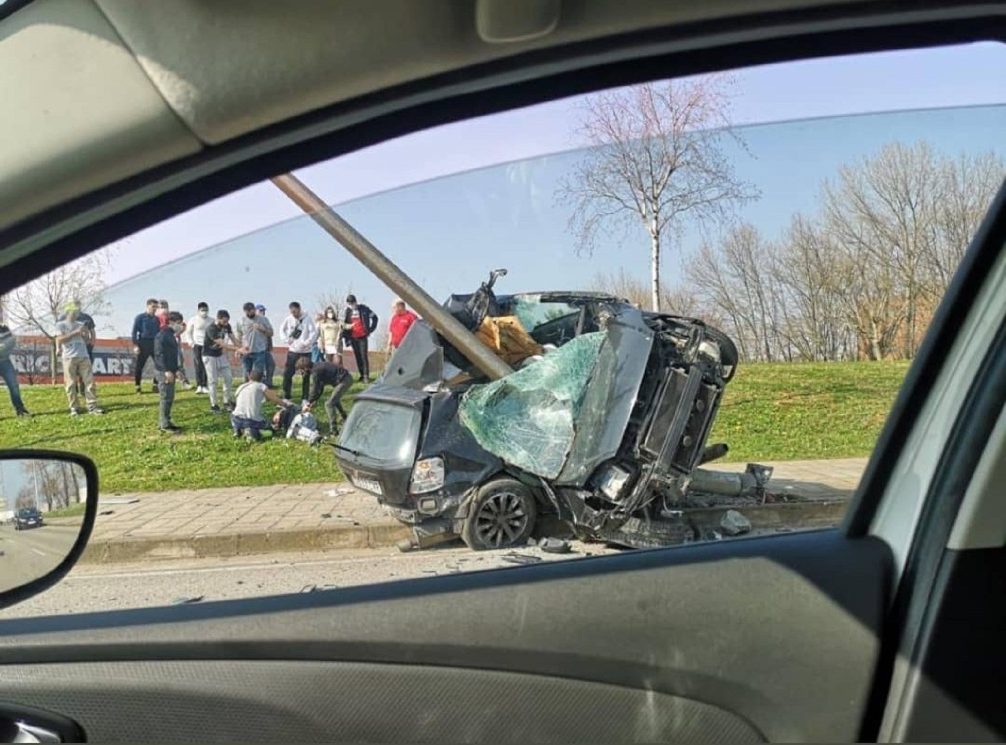 Santander accidente  112 Cantabria