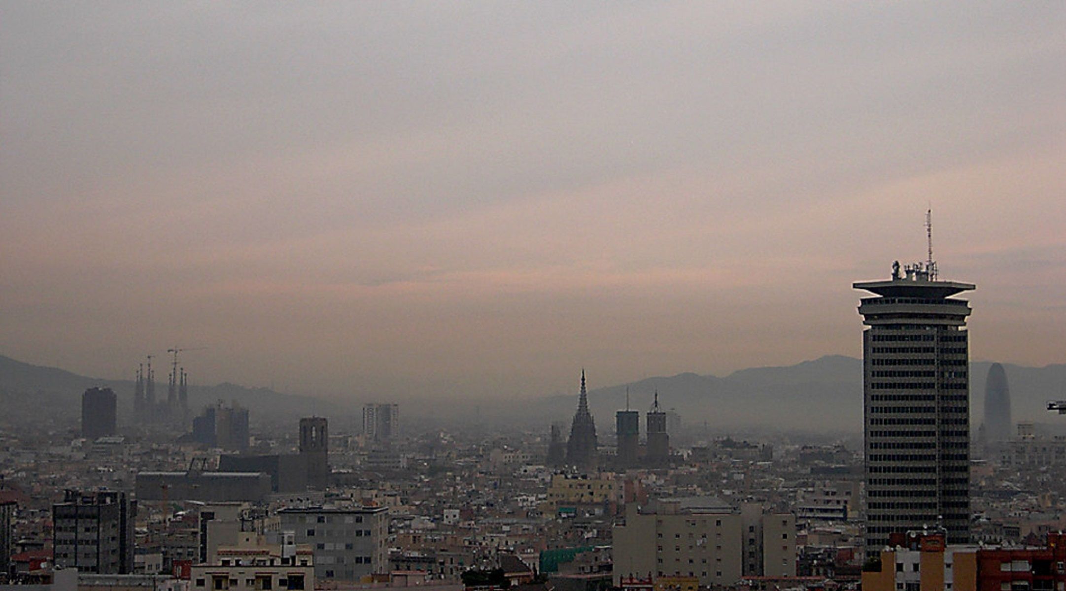 Barcelona contaminación / Flickr