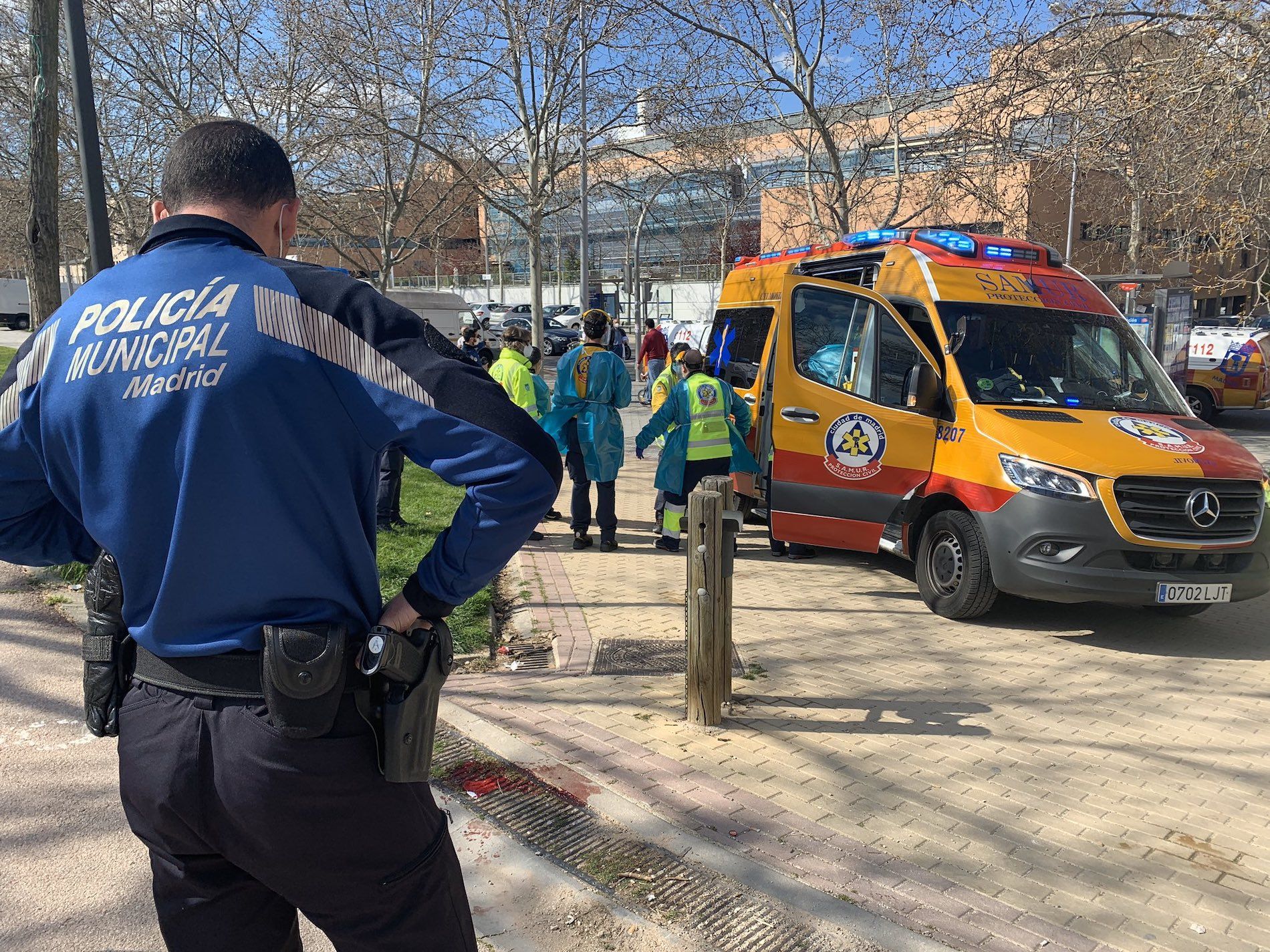 Atropella anciana y se fuga / Emergencias Madrid