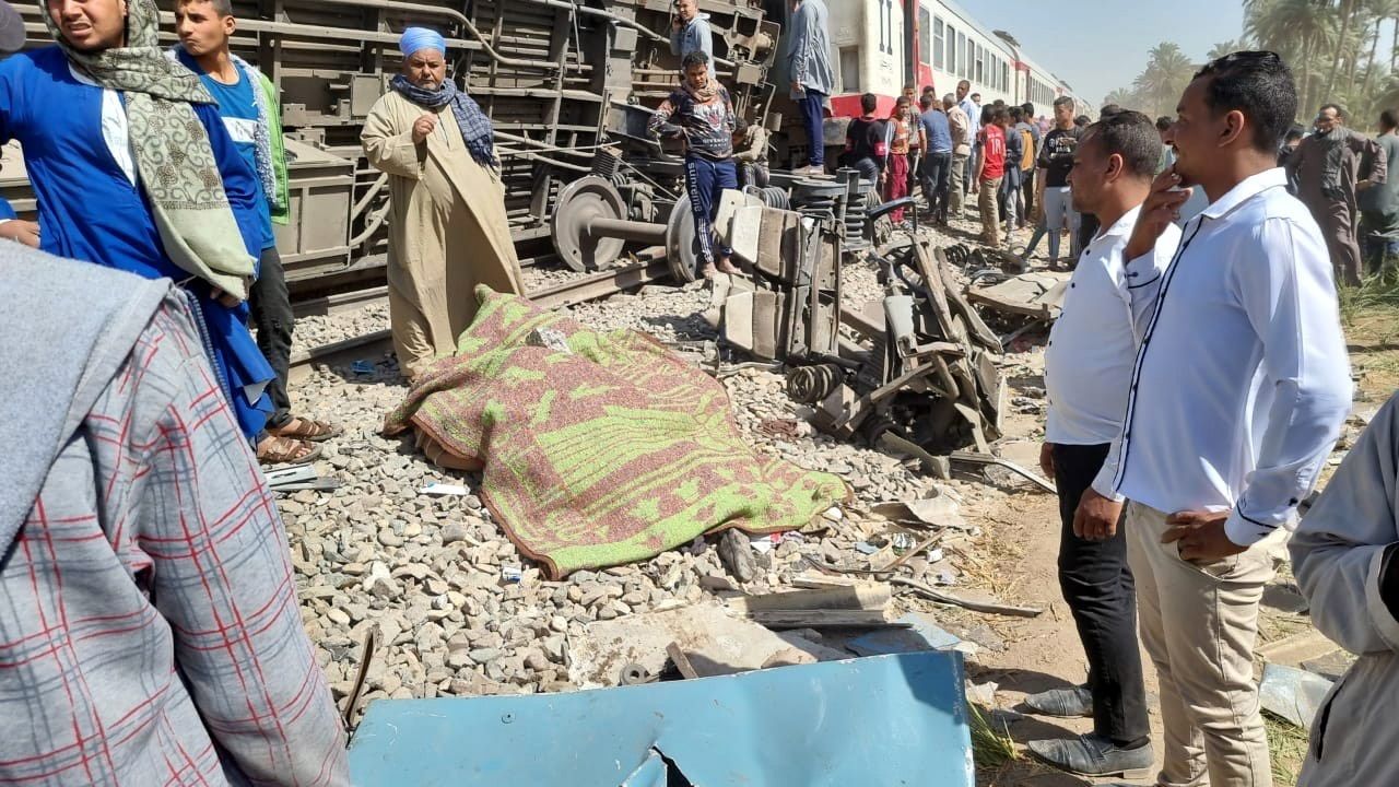 Accidente tren Egipto / Efe