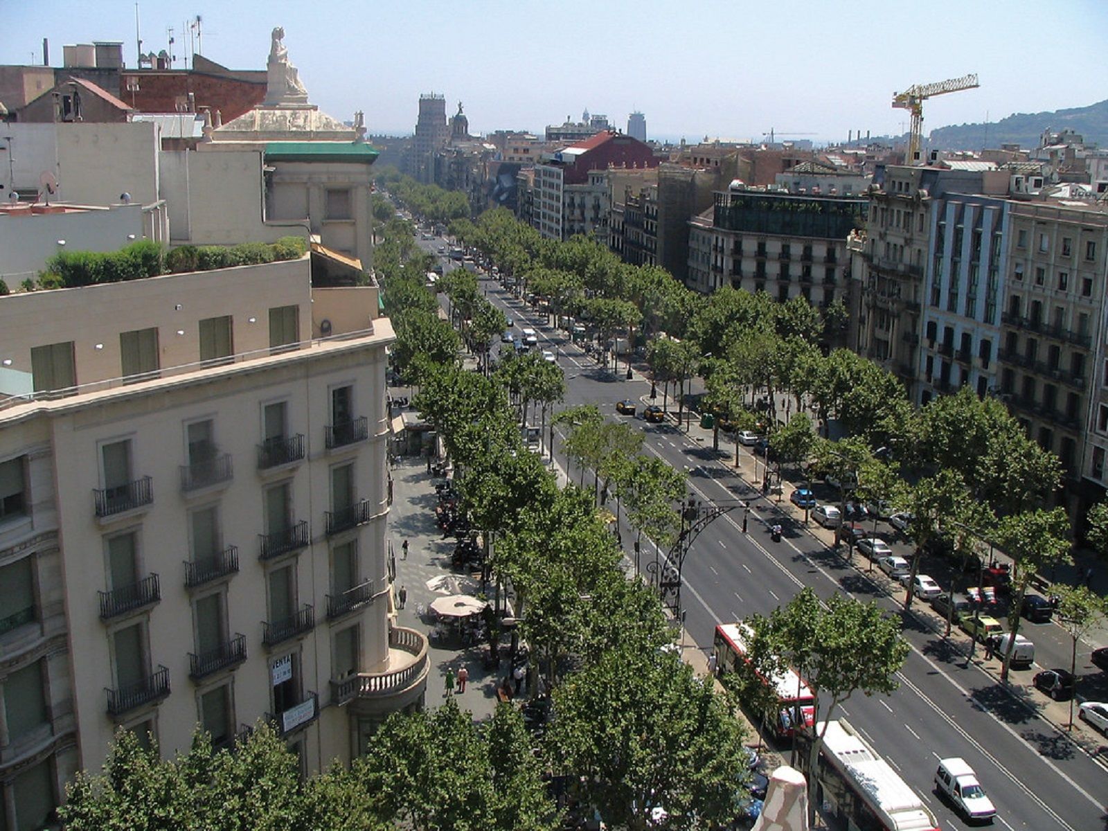 Barcelona Passeig de Gràcia / Flickr