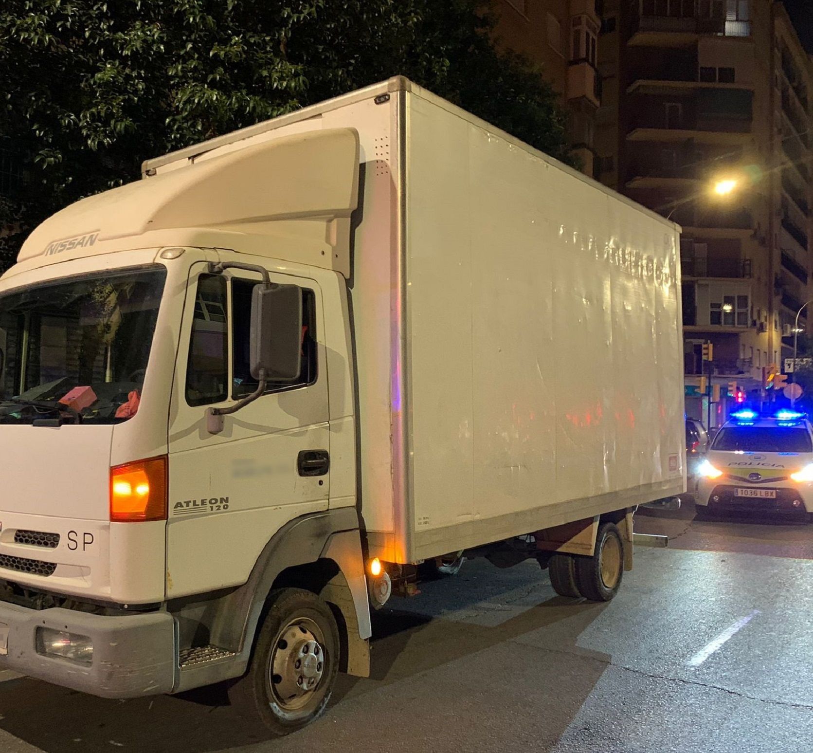 Camionero violador menores / Policía Local Málaga
