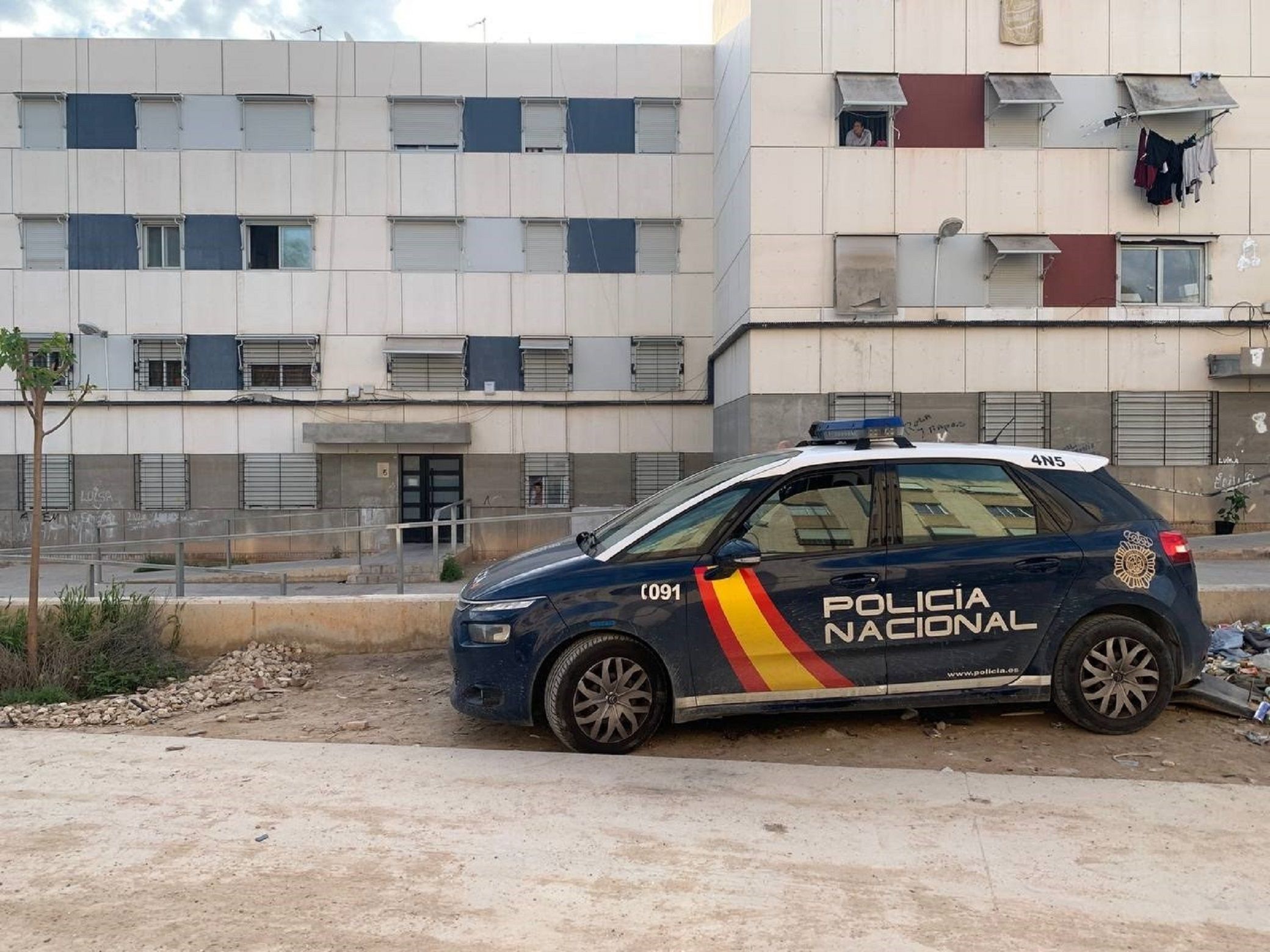 Cotxe policial en Alacant / Policia Nacional