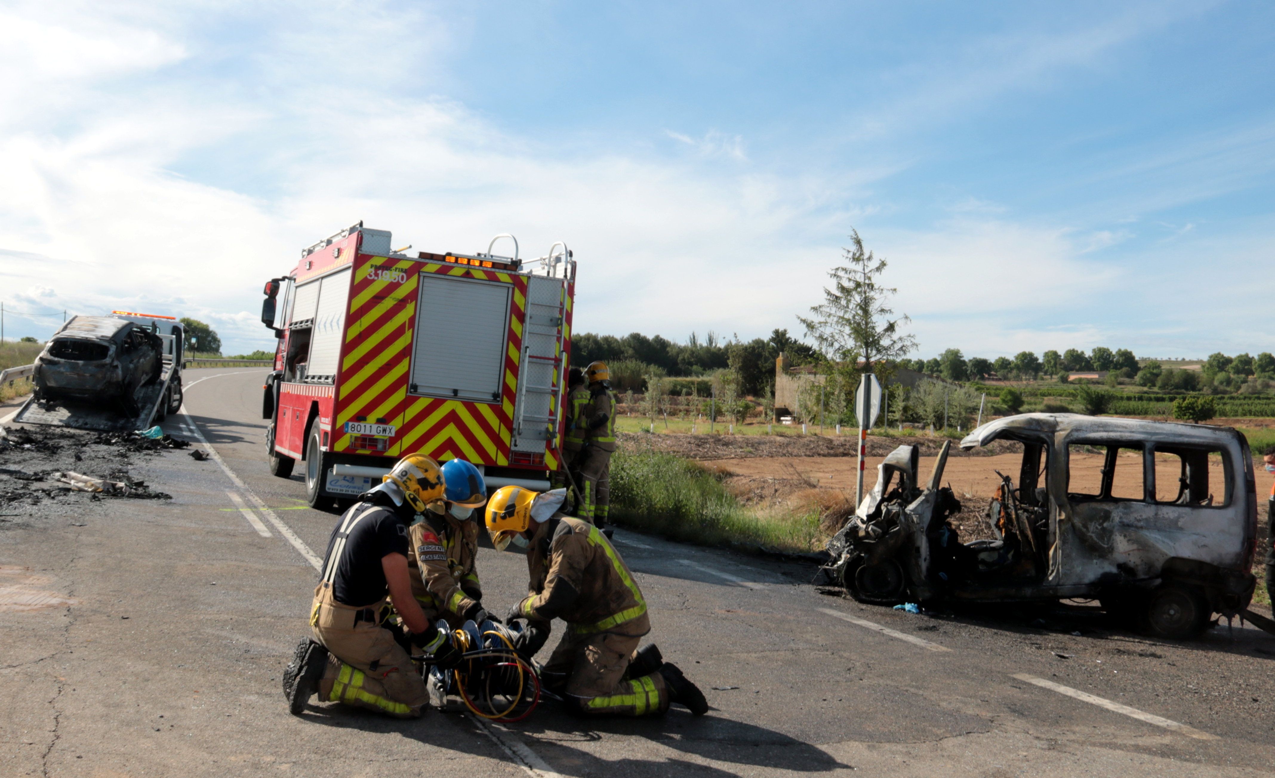 Accident de trànsit mortal a Artesa de Lleida