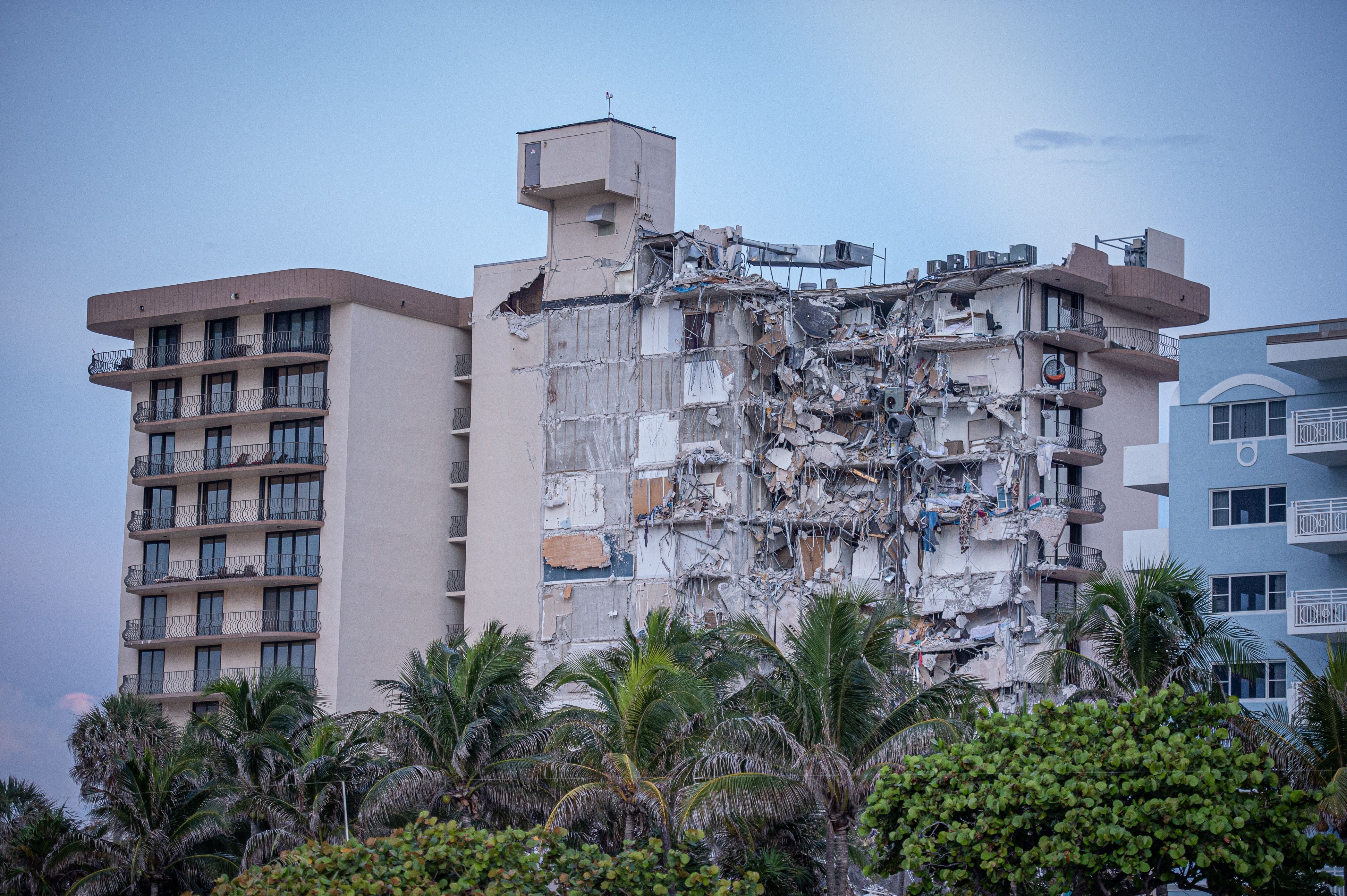 Edificio derrumbe Miami / EFE