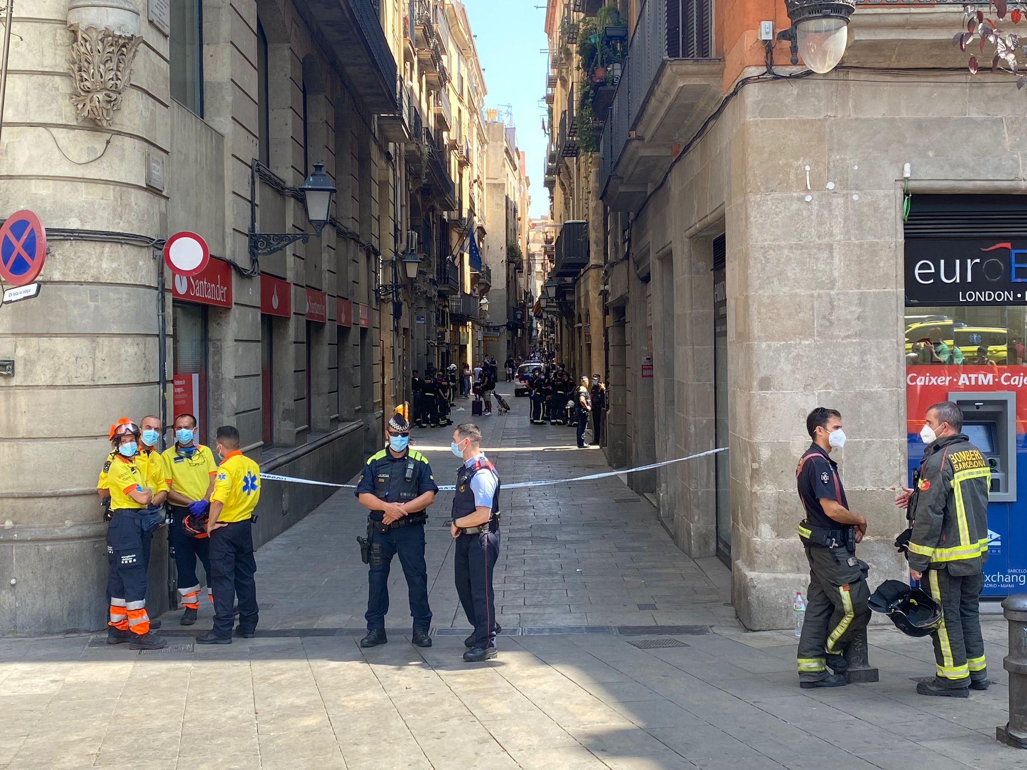 Incidente Ramblas / Marc Ortín