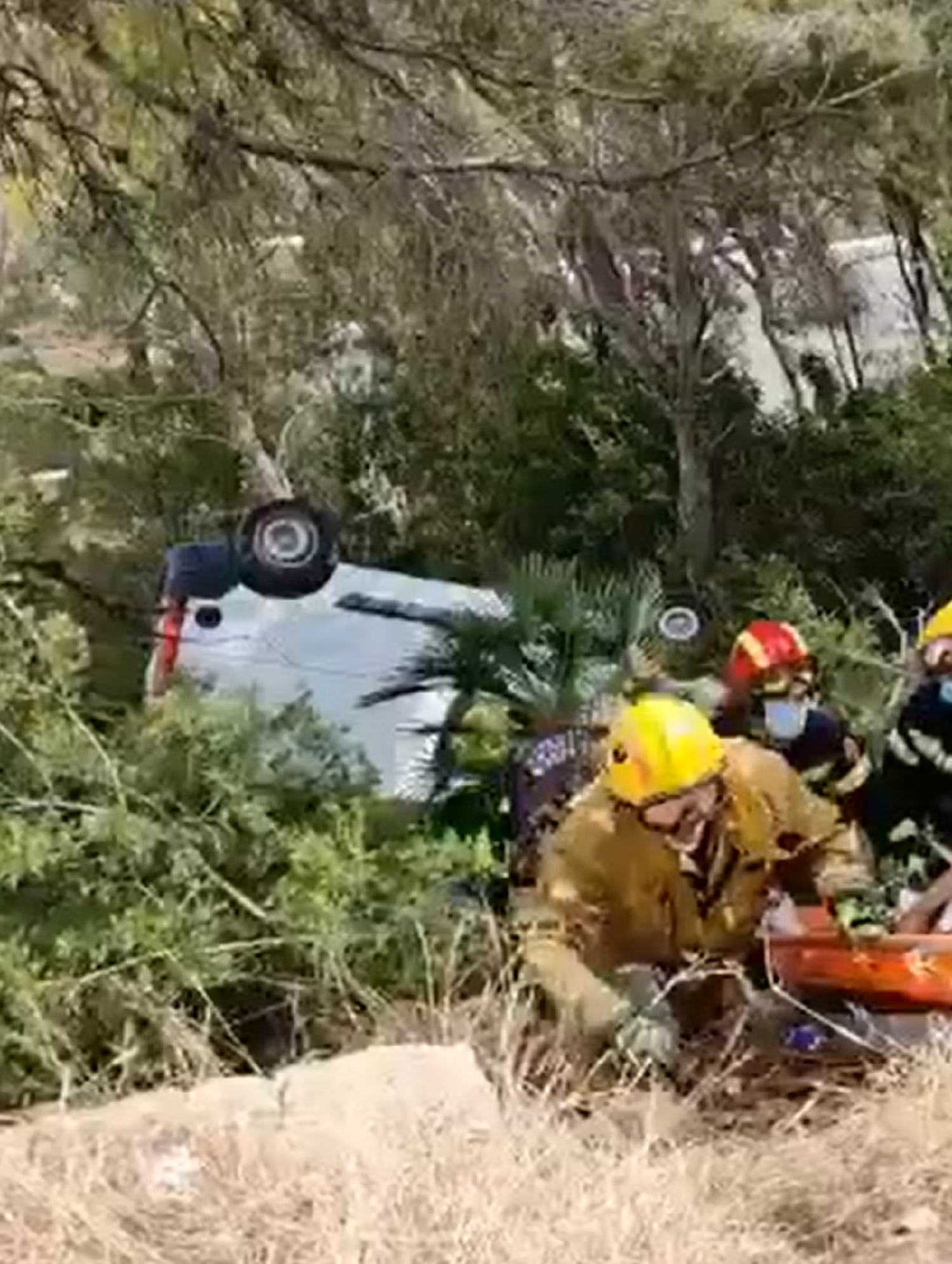 Accidente Dénia / Bomberos de Alicante