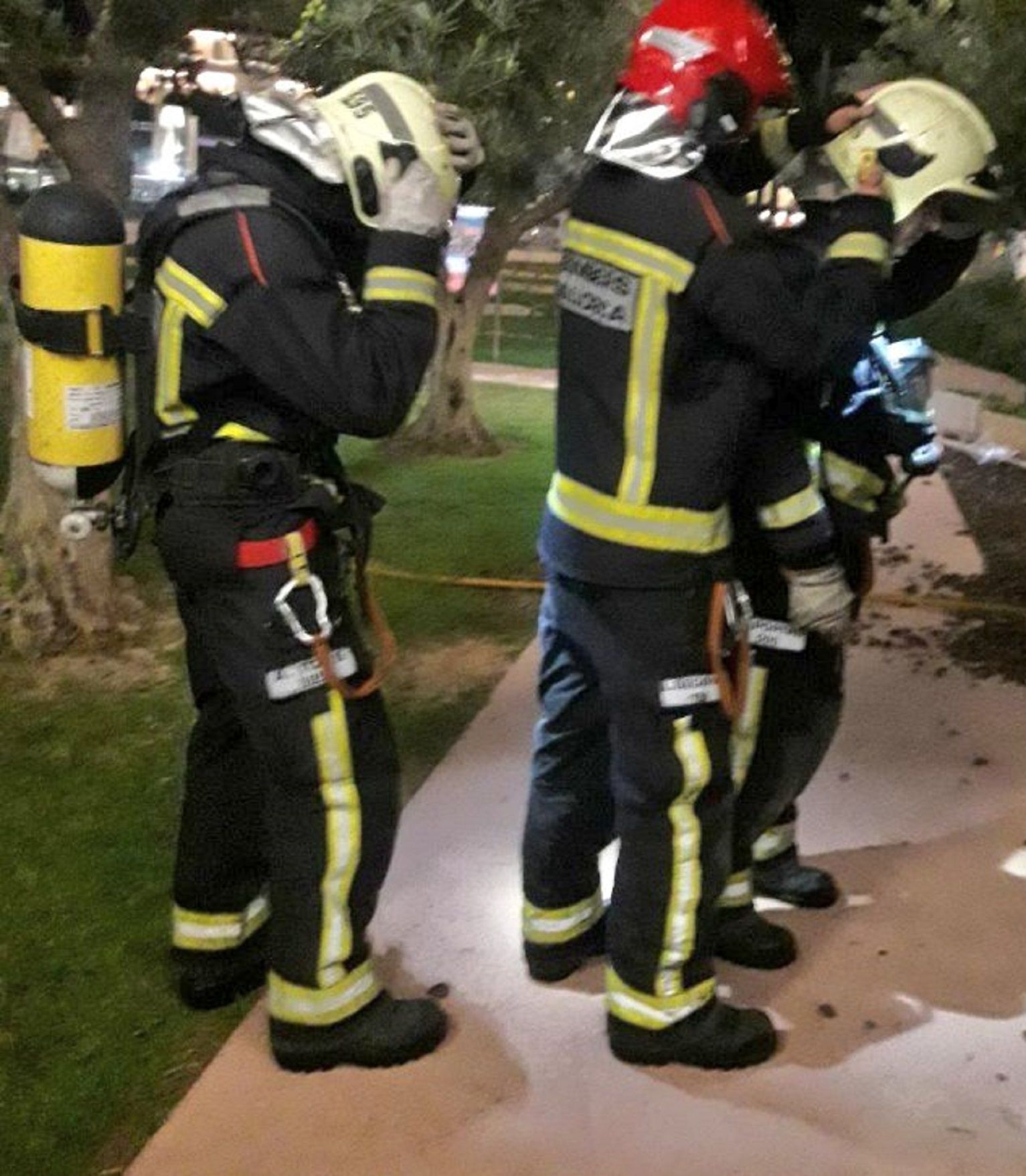 Incendio spa Mallorca / Bombers Mallorca