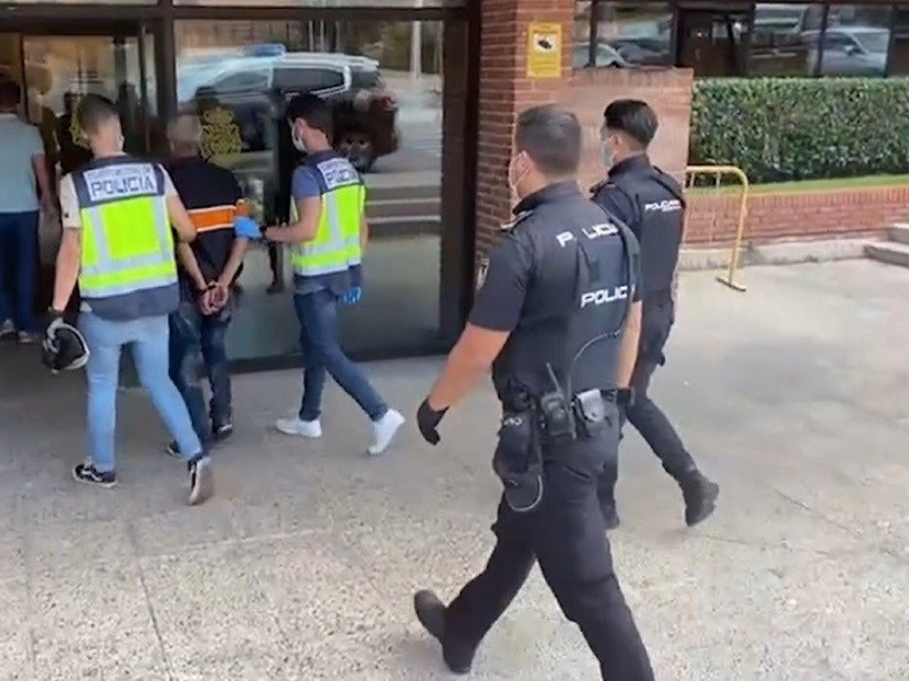 Detenido Vallecas / Policía Nacional