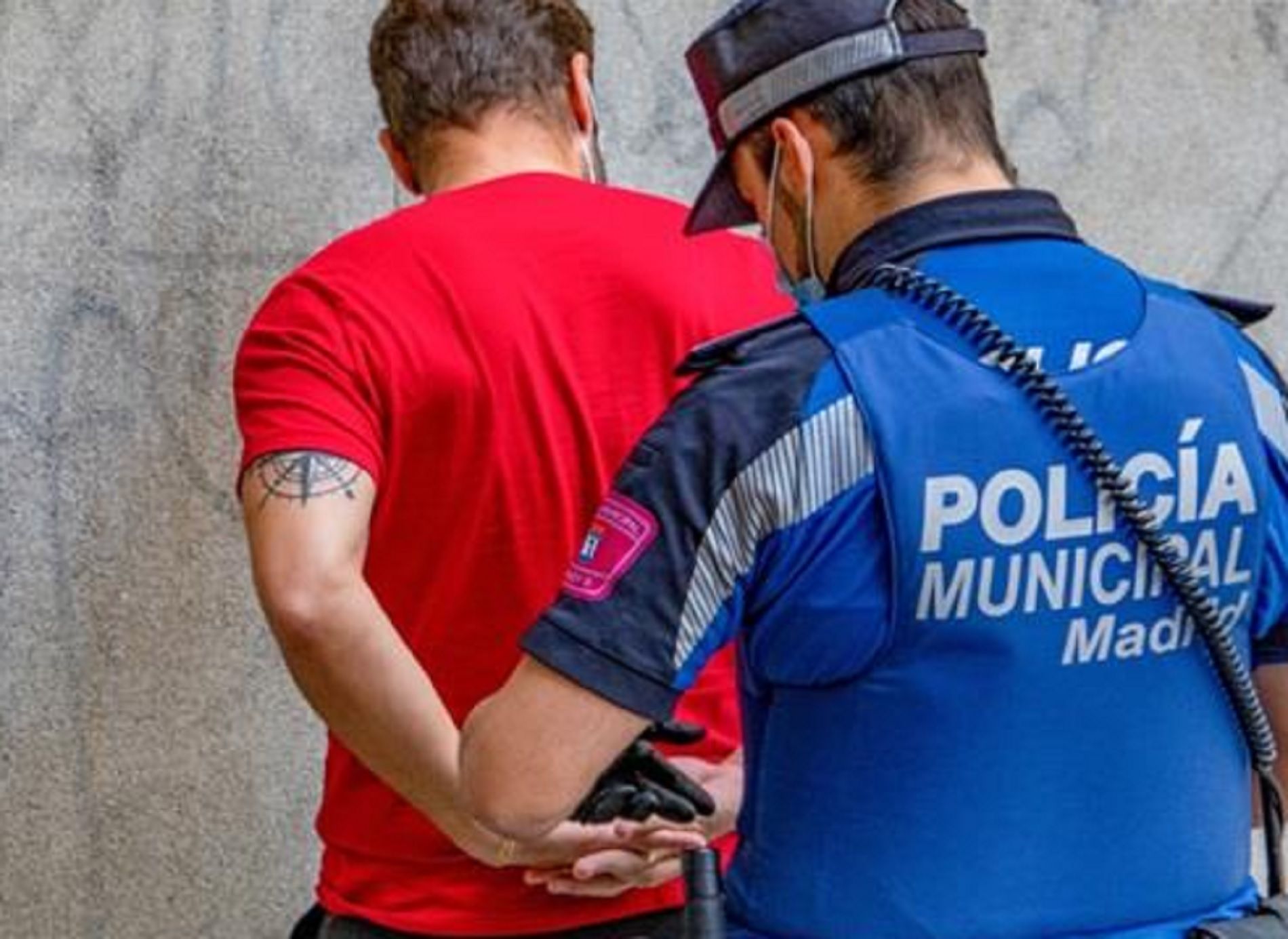 Detención Policia Local Madrid/ Europa Press