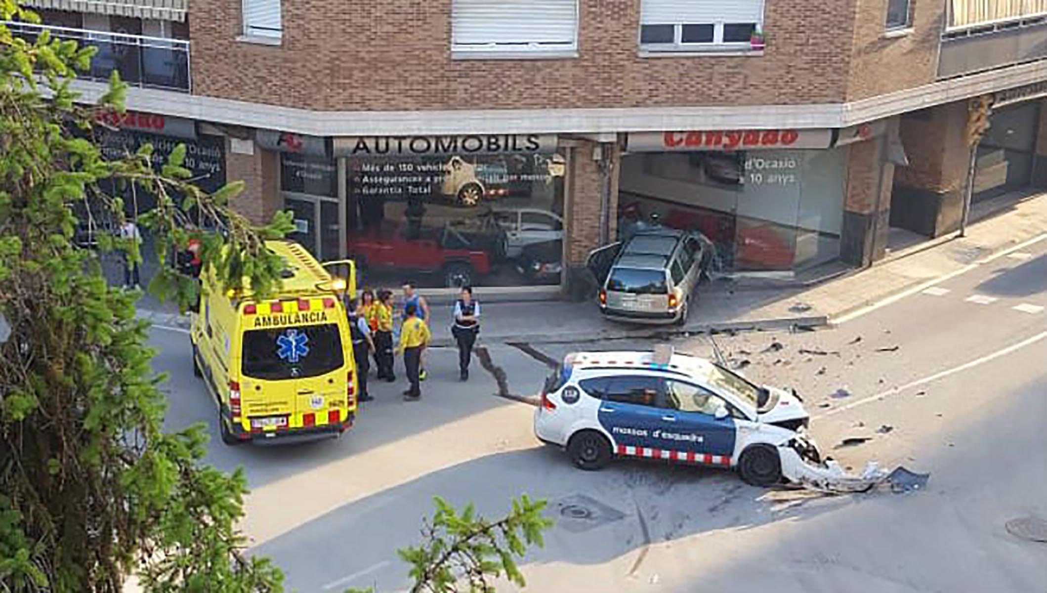 accidente mossos manresa