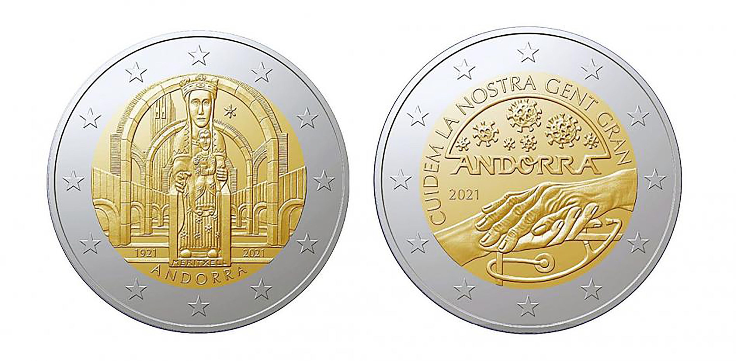 Monedas 2021 Andorra