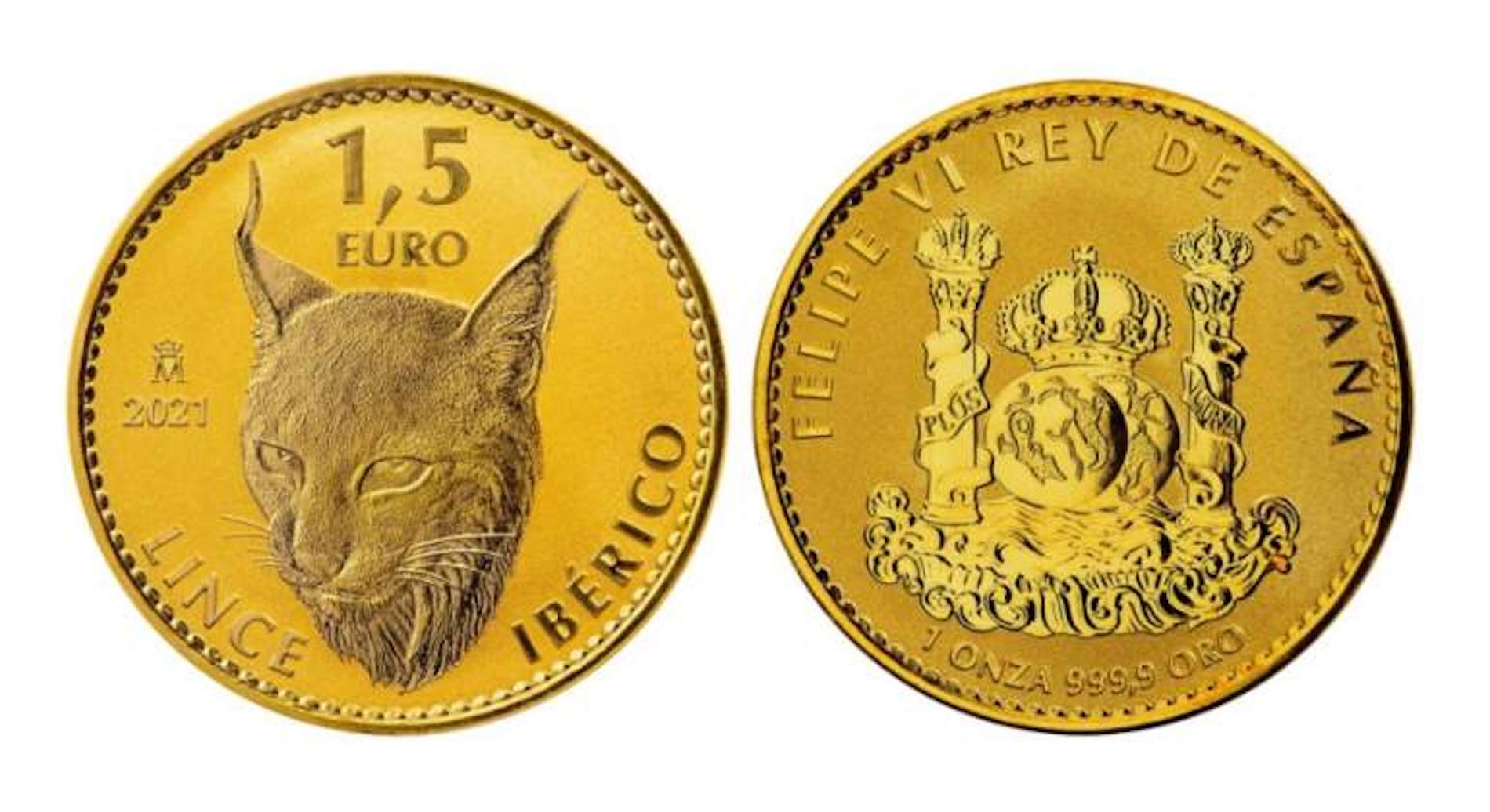 Moneda 1,5 euros / Fàbrica Nacional de Moneda i Timbre