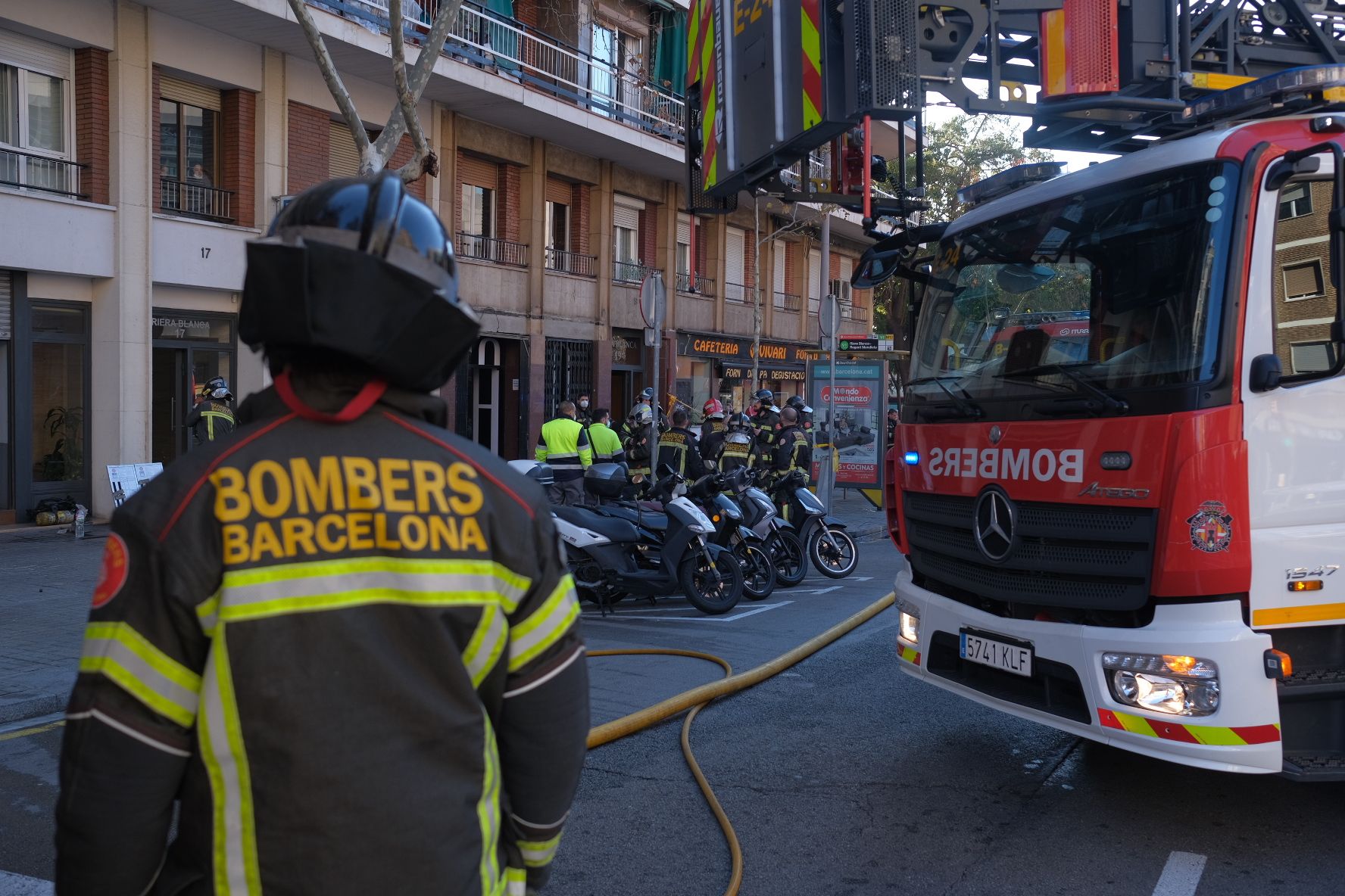 Incendio Riera Blanca / Barcelona