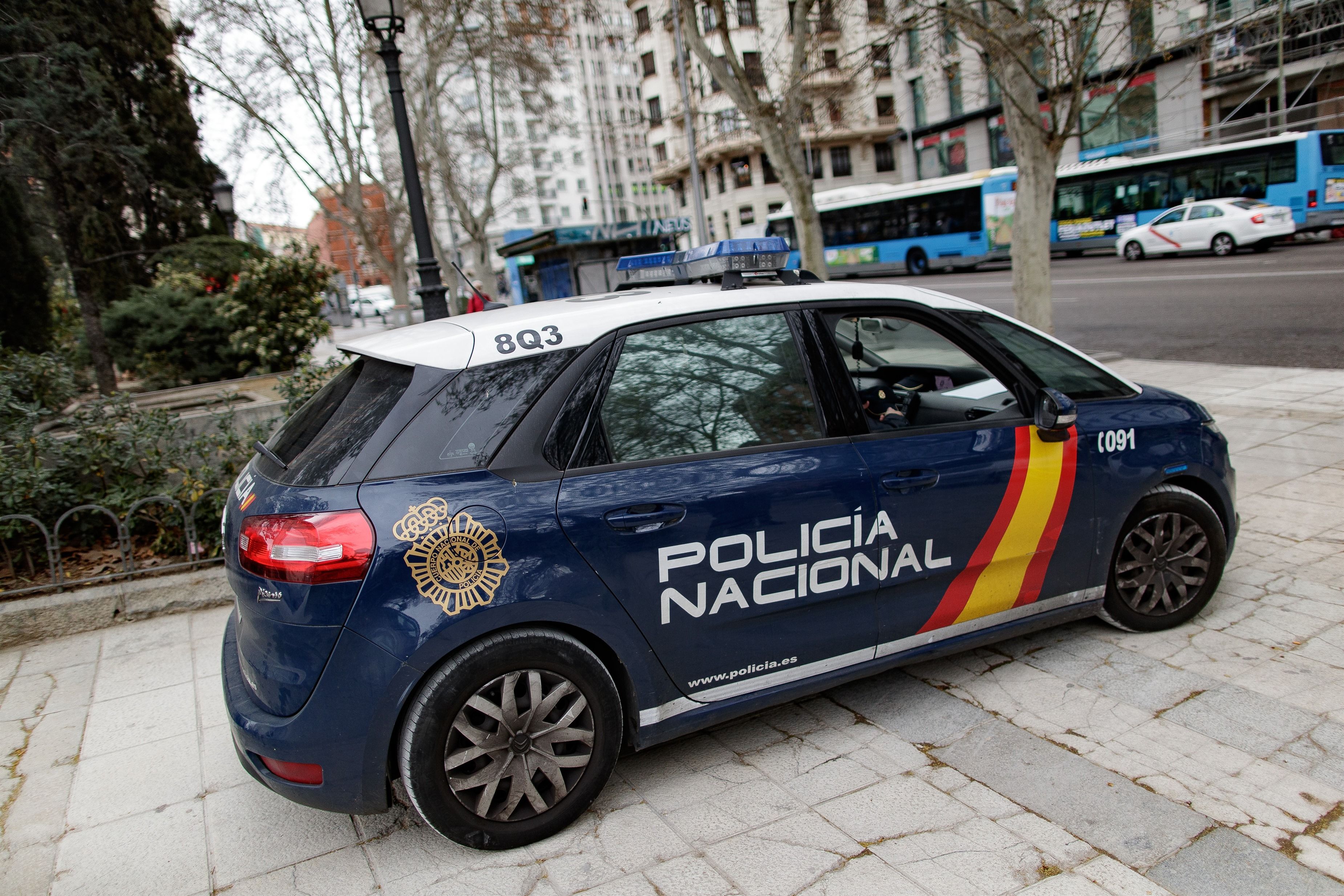 Cotxe policia Madrid EP