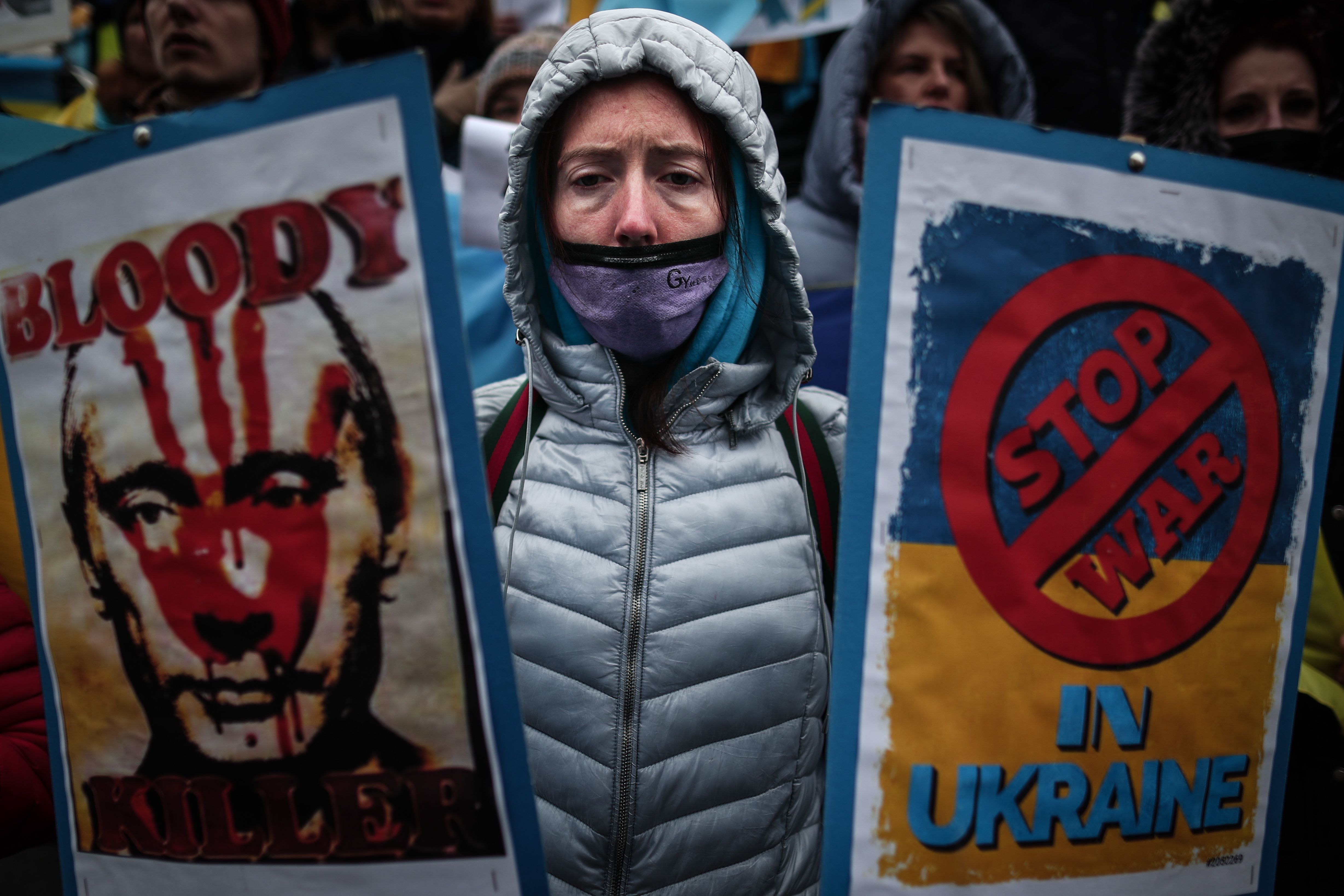 Ucrania manifestación / EFE