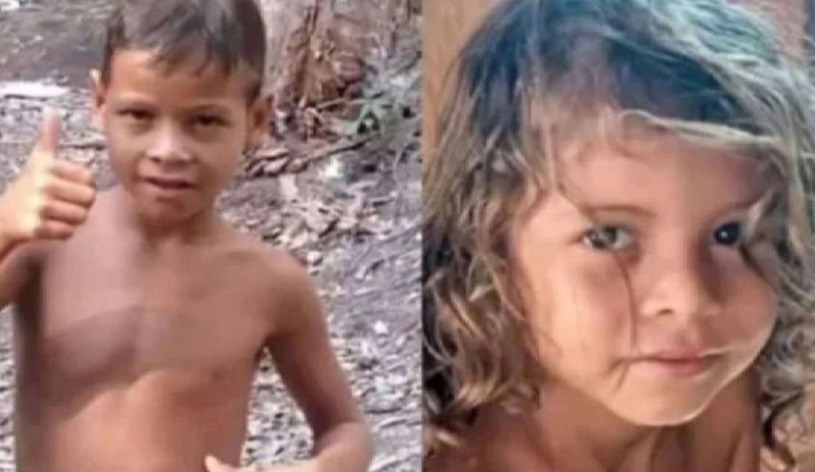 Niños perdidos amazonas / Cedida