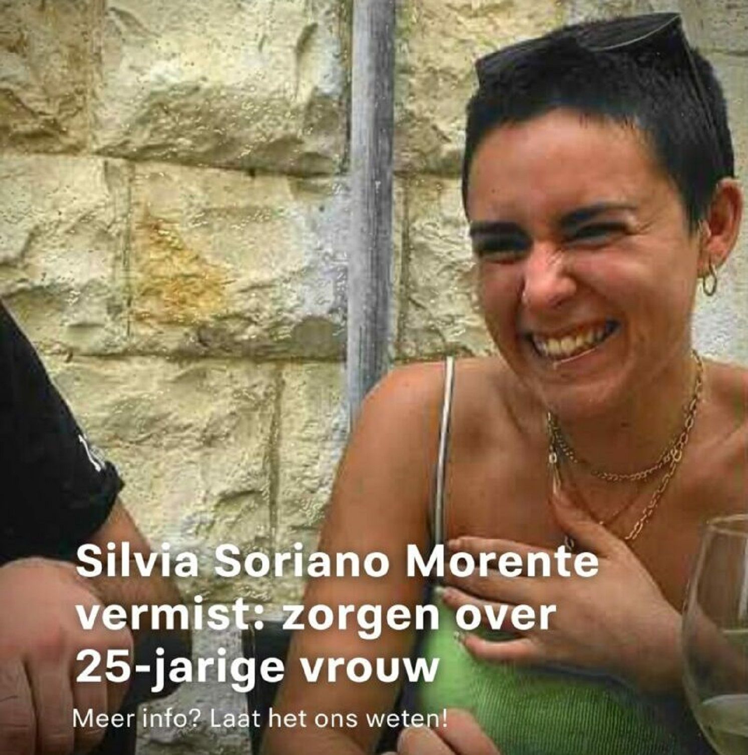 Cartel de desaparición de Silvia Soriano / Policía de Ámsterdam