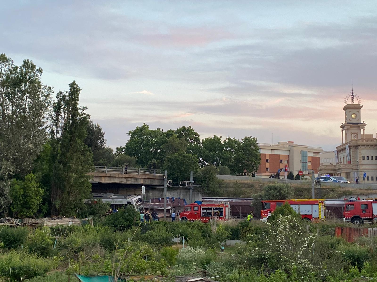 Accidente tren Sant Boi Llobregat / Guillem RS