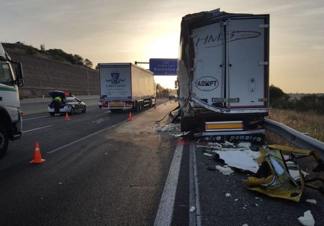accidente Cervera @transit accidente Cervera @transit