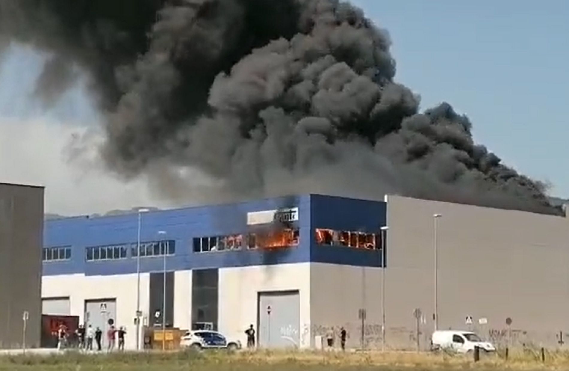 Incendio La Garriga / Bombers La Garriga