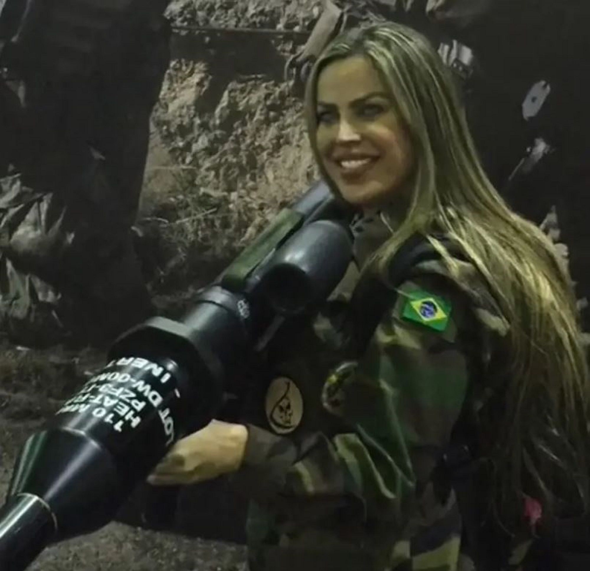 Thalita do Valle exmodel franctiradora mor guerra ucraina