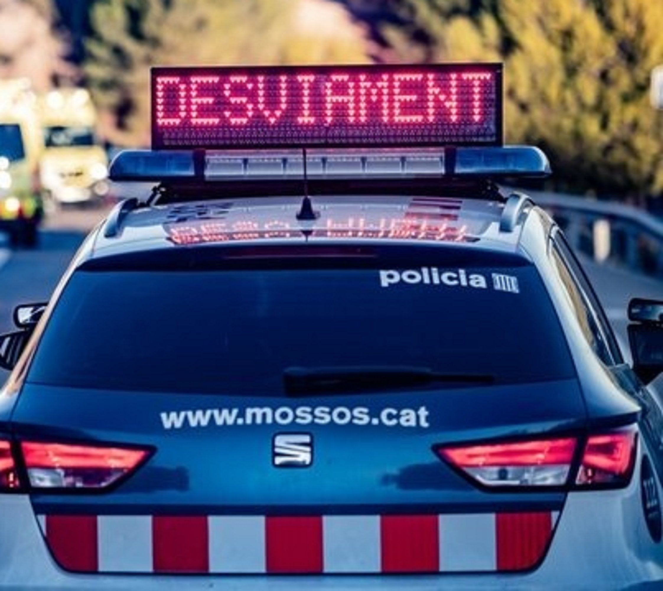 accident transit viari mossos